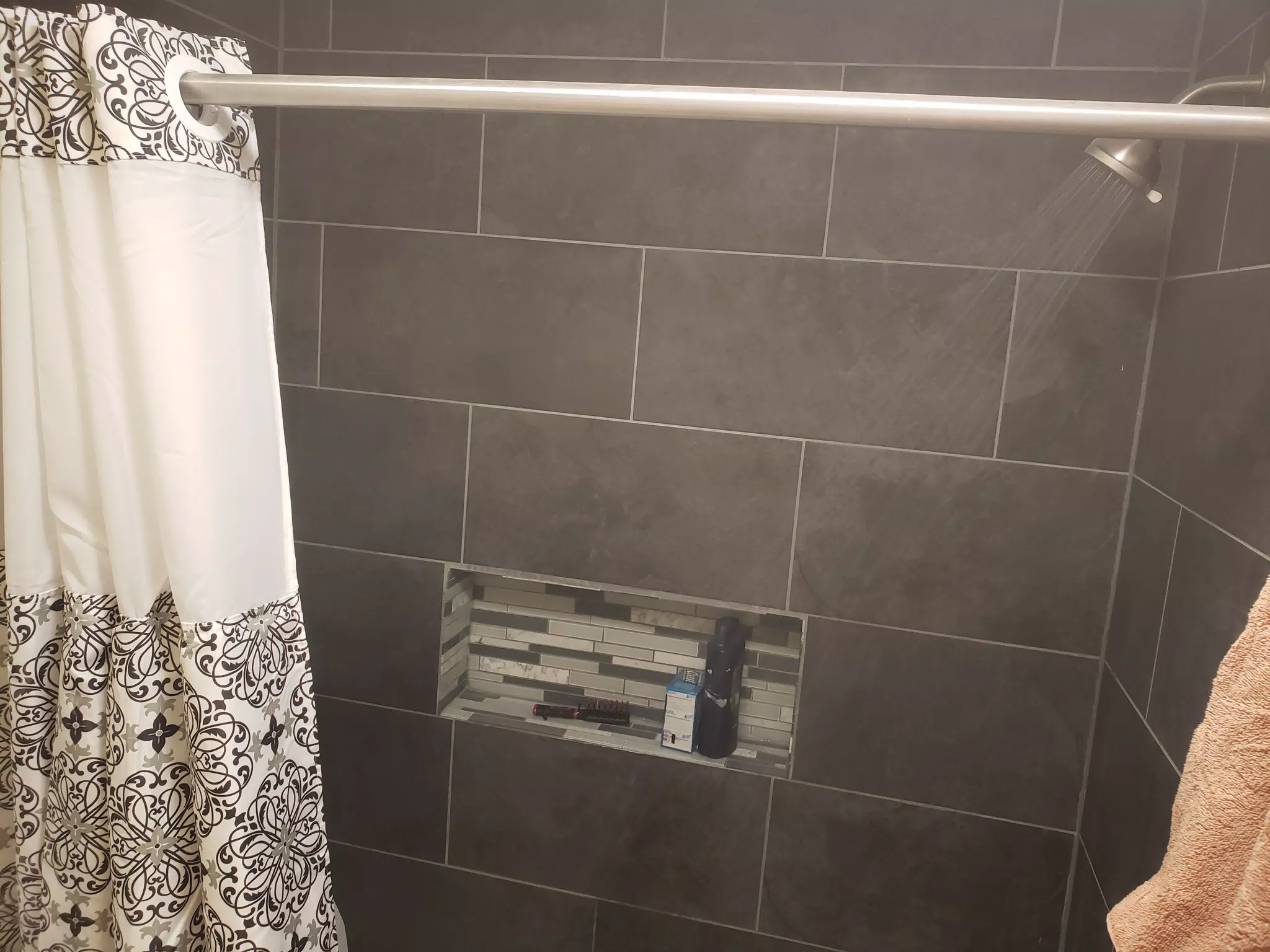 New Shower is Up and Running