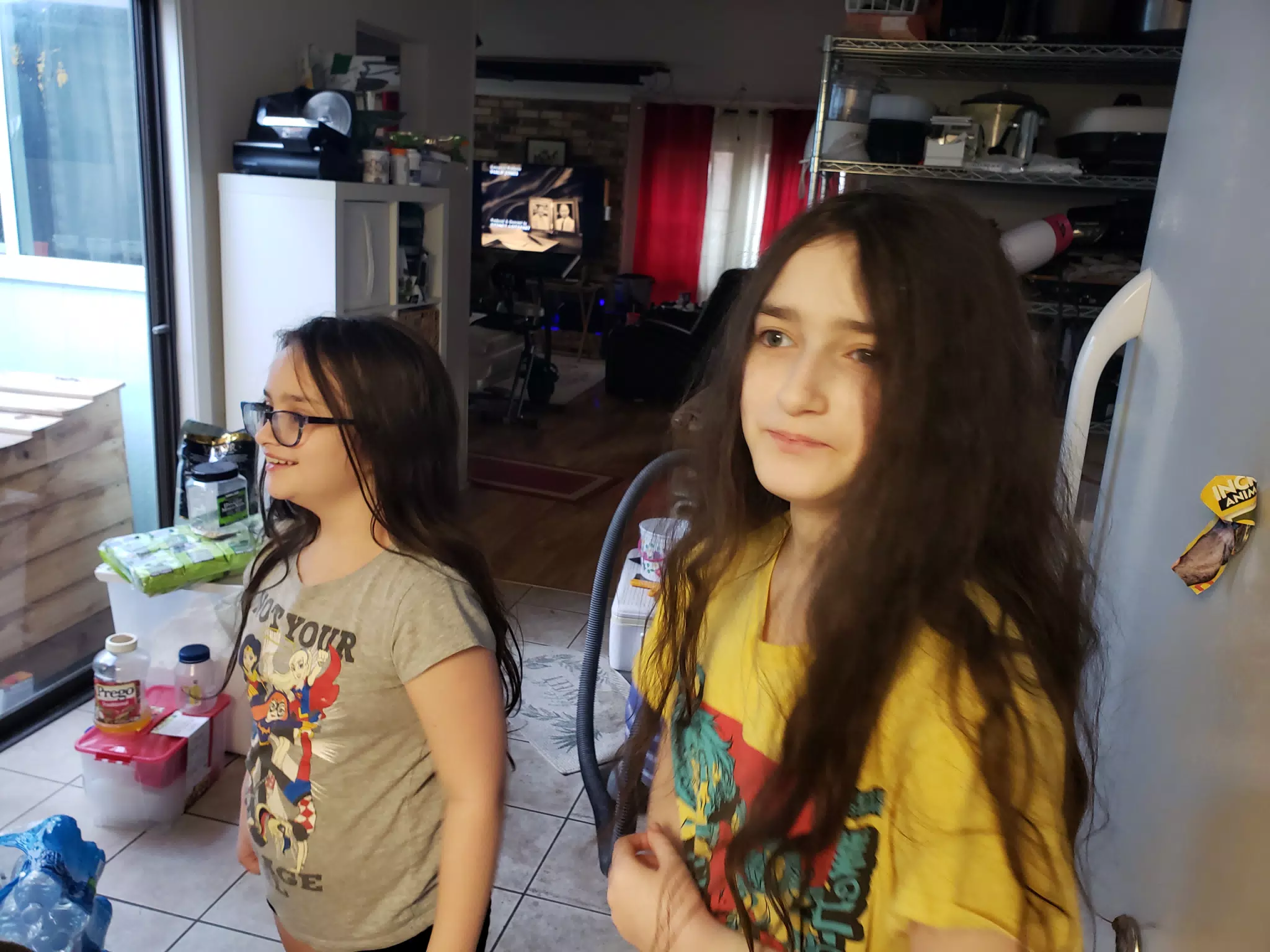 Luciana and Liesl in the Kitchen