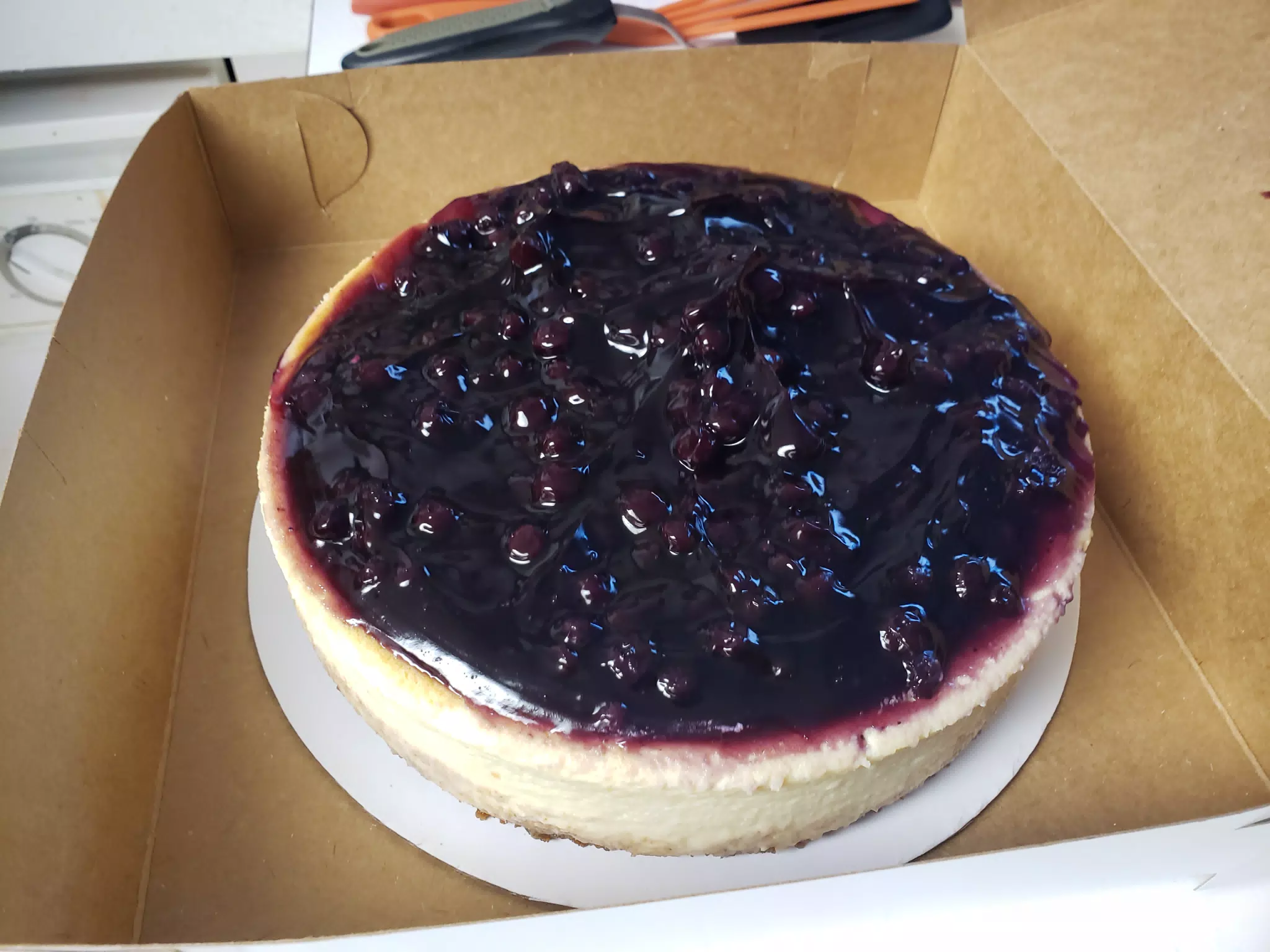 Dominica's Birthday Cheesecake