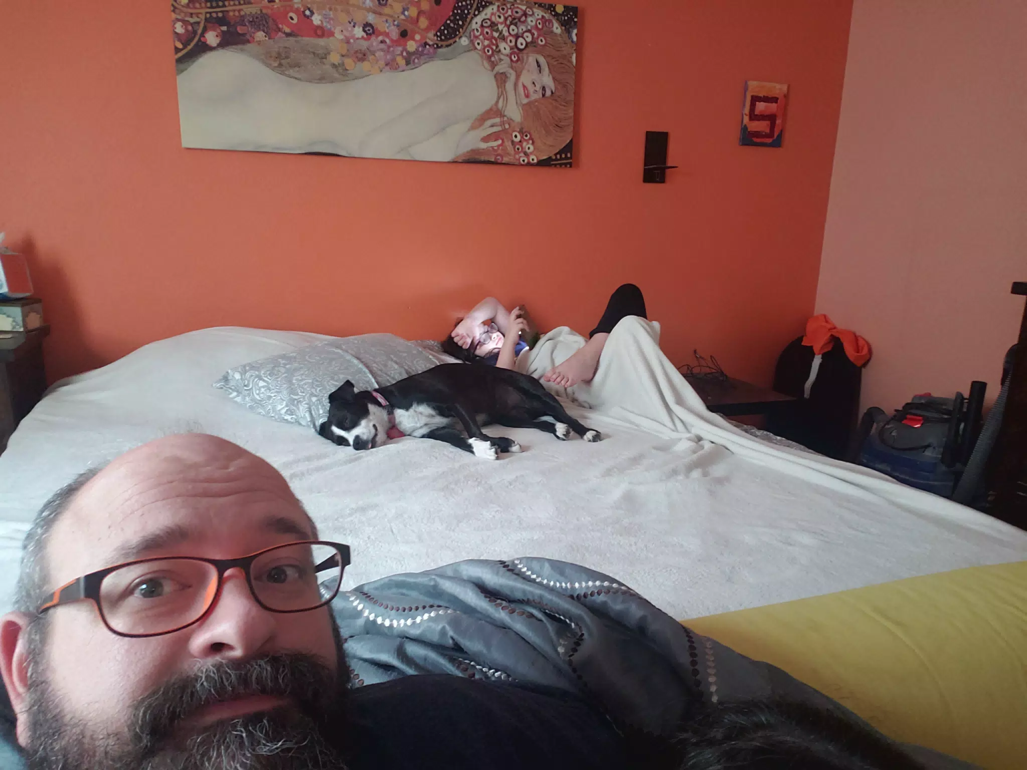 Mia Napping with Luciana