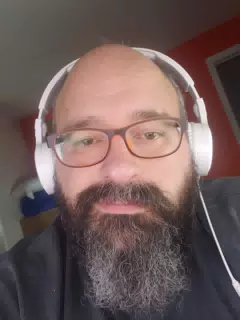Scott Alan Miller with Headphones