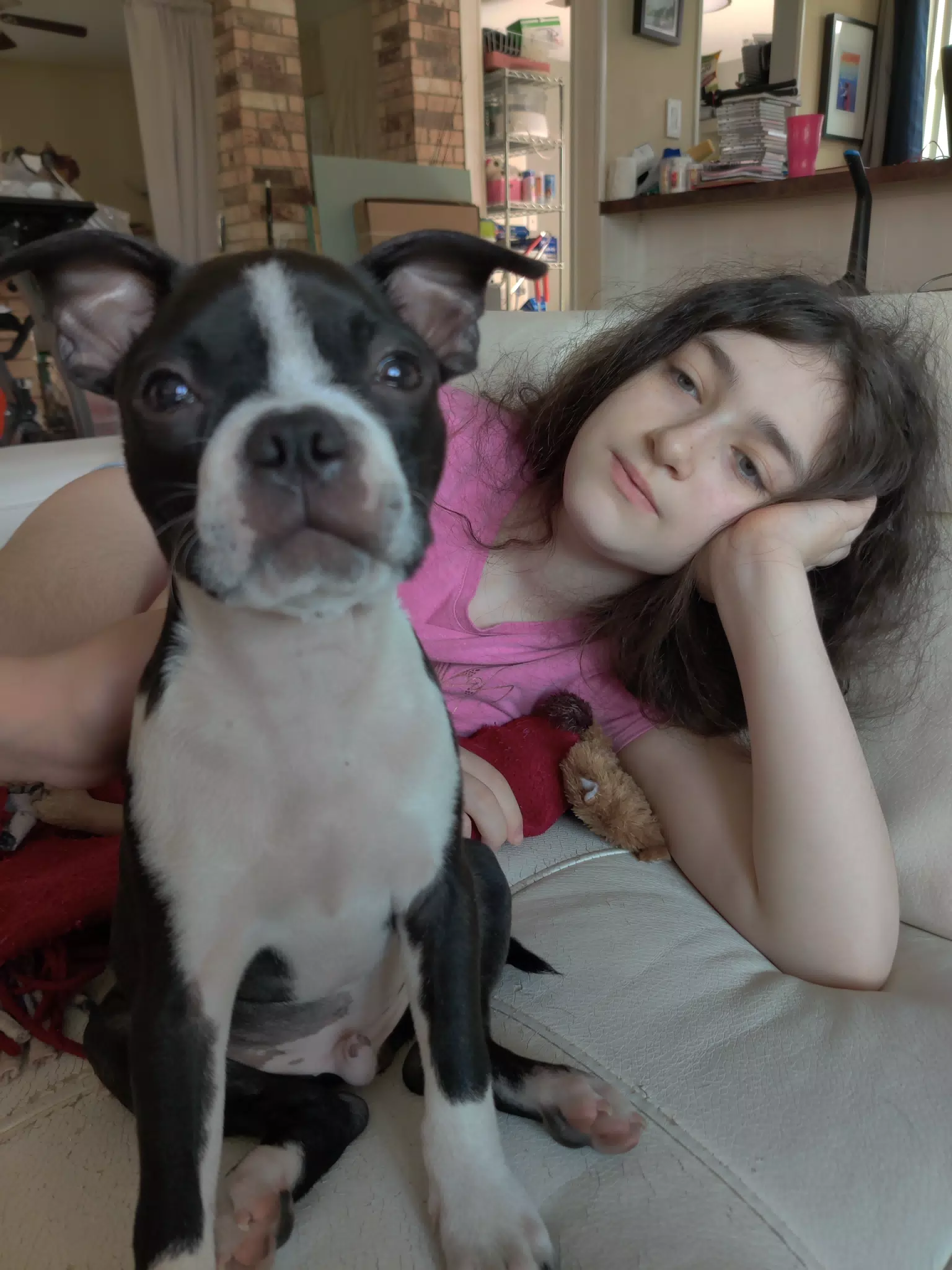 Clive with Liesl