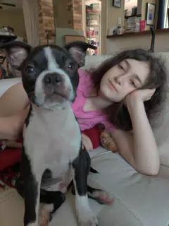 Clive with Liesl