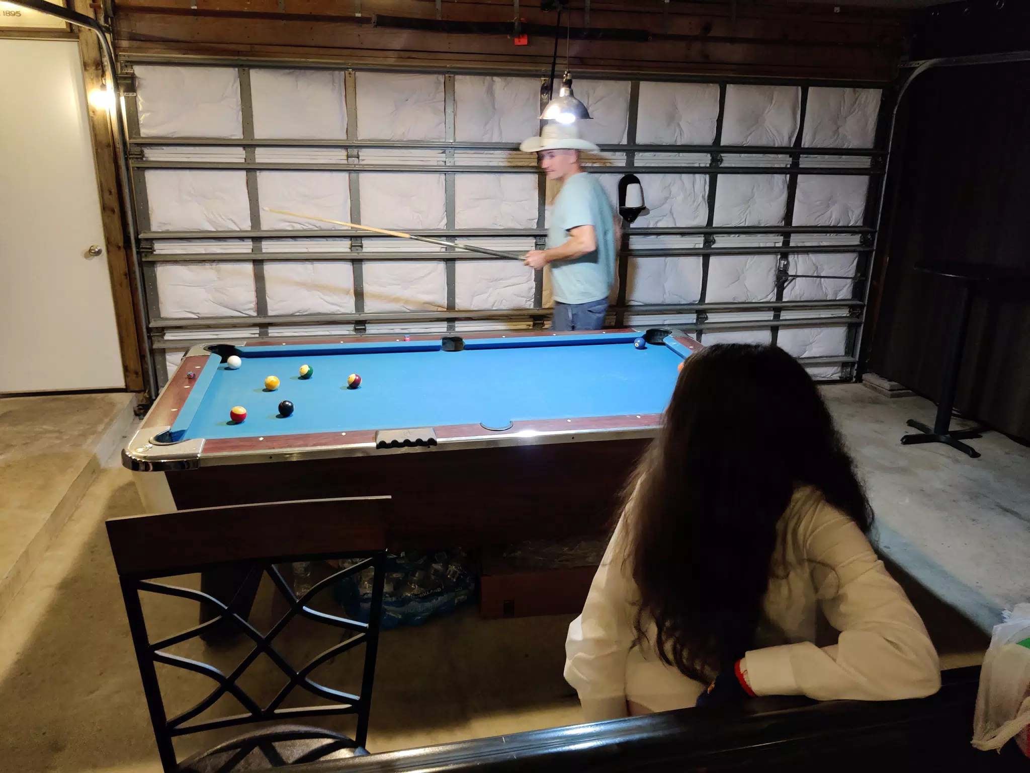 Bennie Shooting Pool