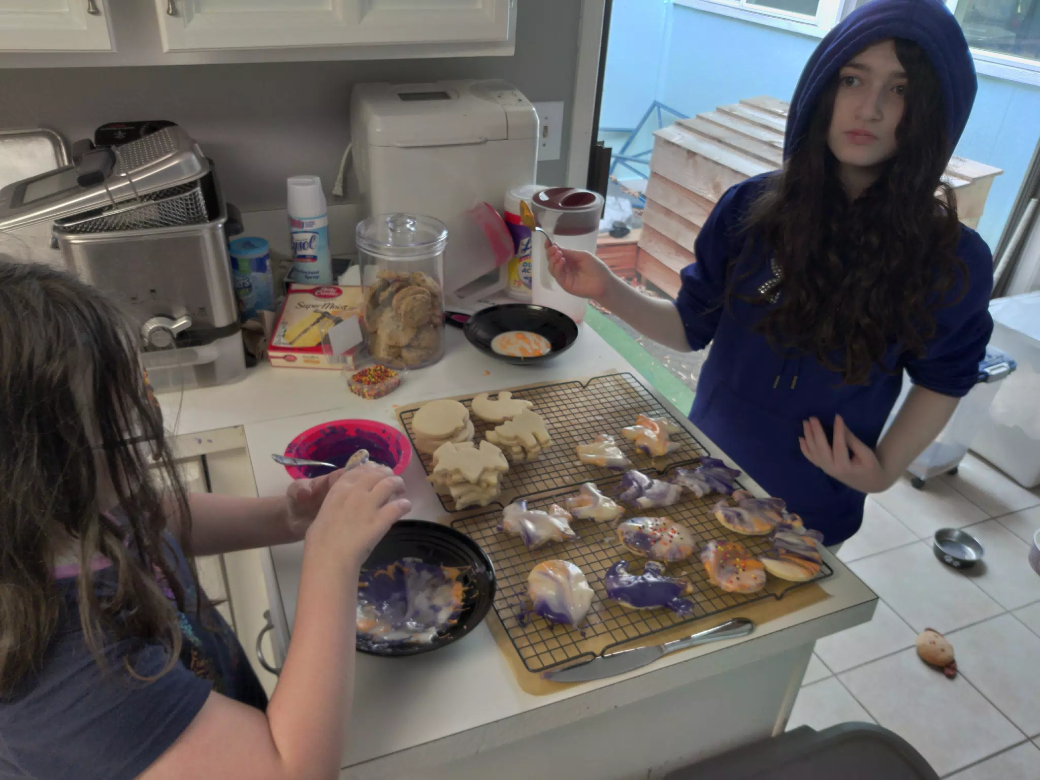 Liesl Decorating Cookies