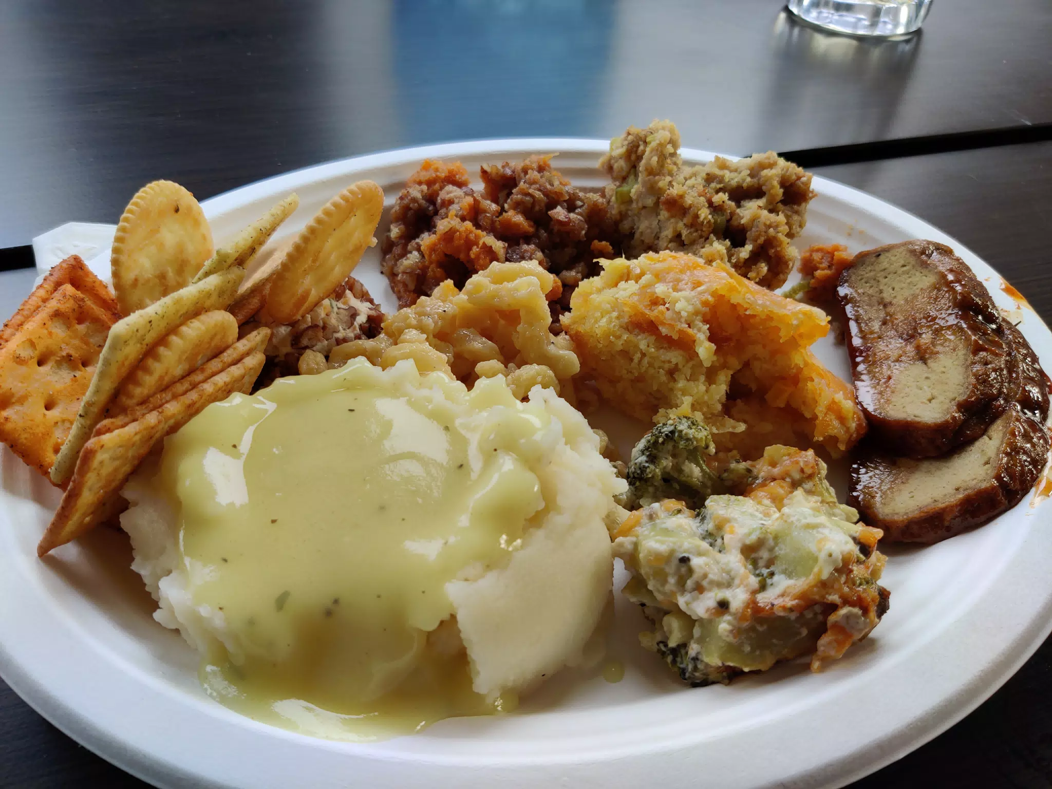 My Thanksgiving Dinner Plate 2020