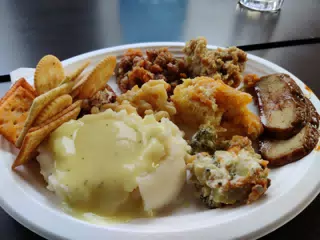 My Thanksgiving Dinner Plate 2020