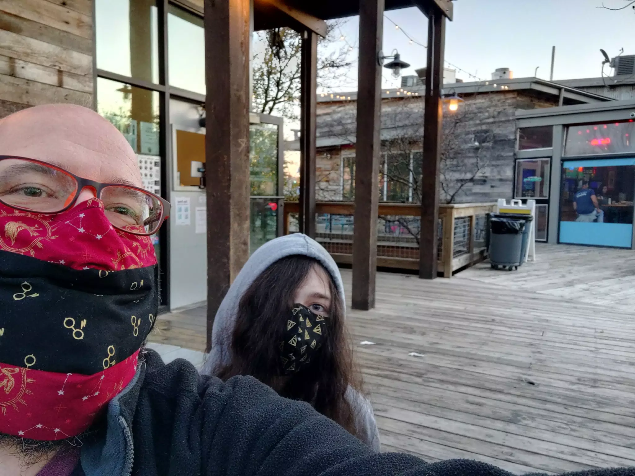 Scott & Liesl at OMG Tacos at The Shack