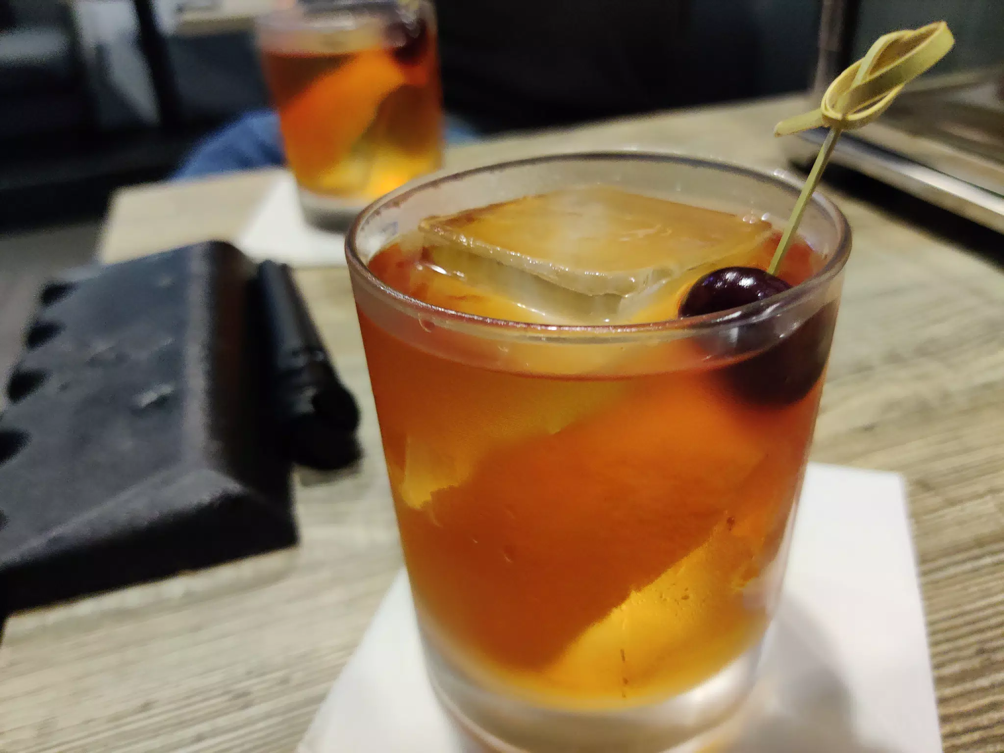 Old Fashioned Smoked at Snookered