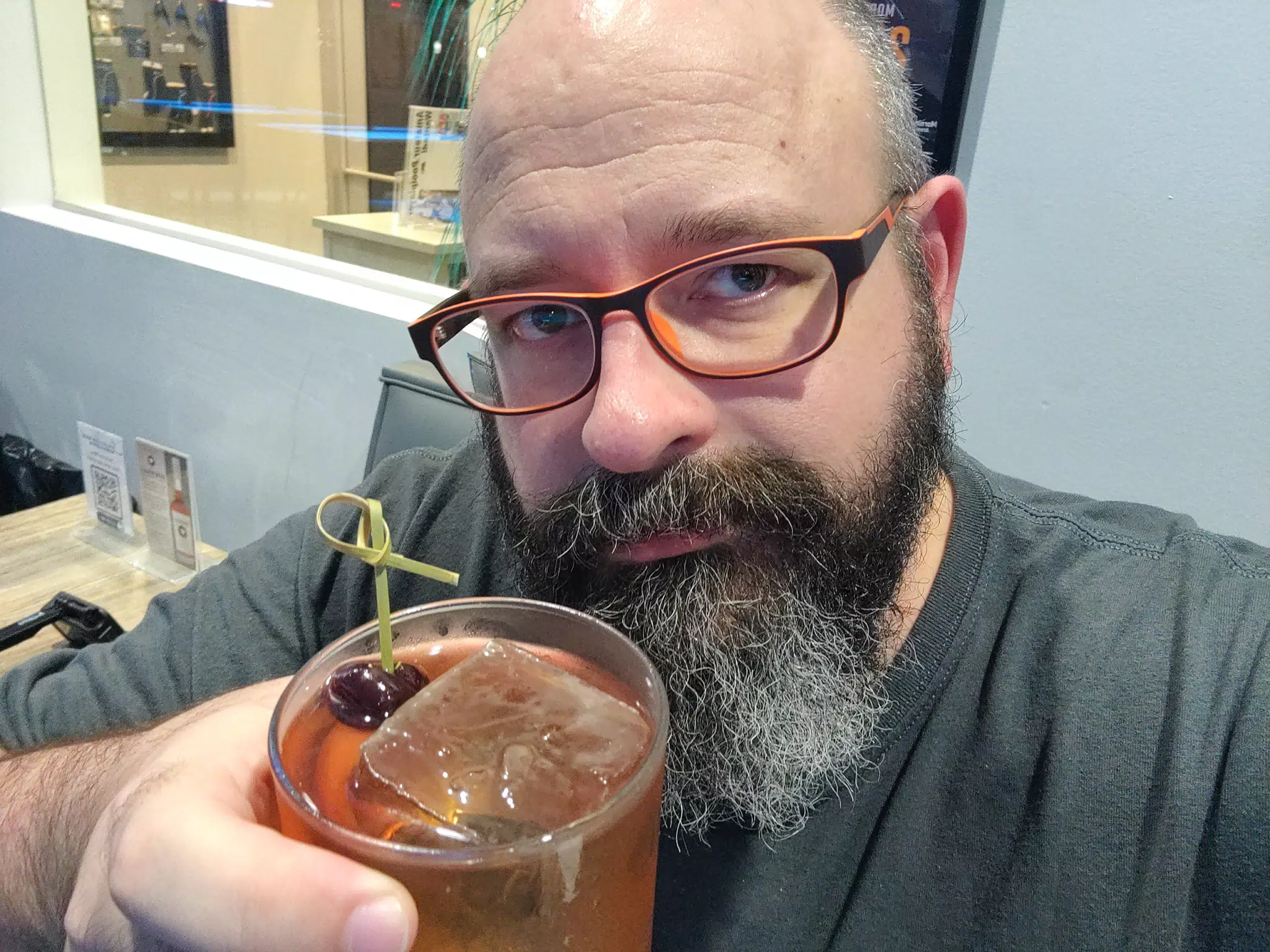 Old Fashioned Smoked at Snookered