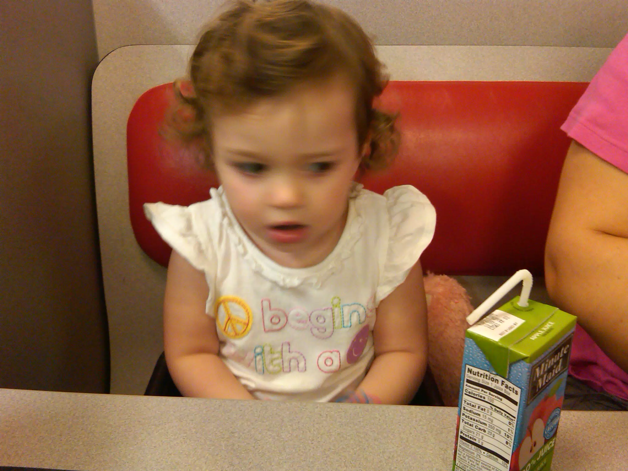 Liesl at McDonalds