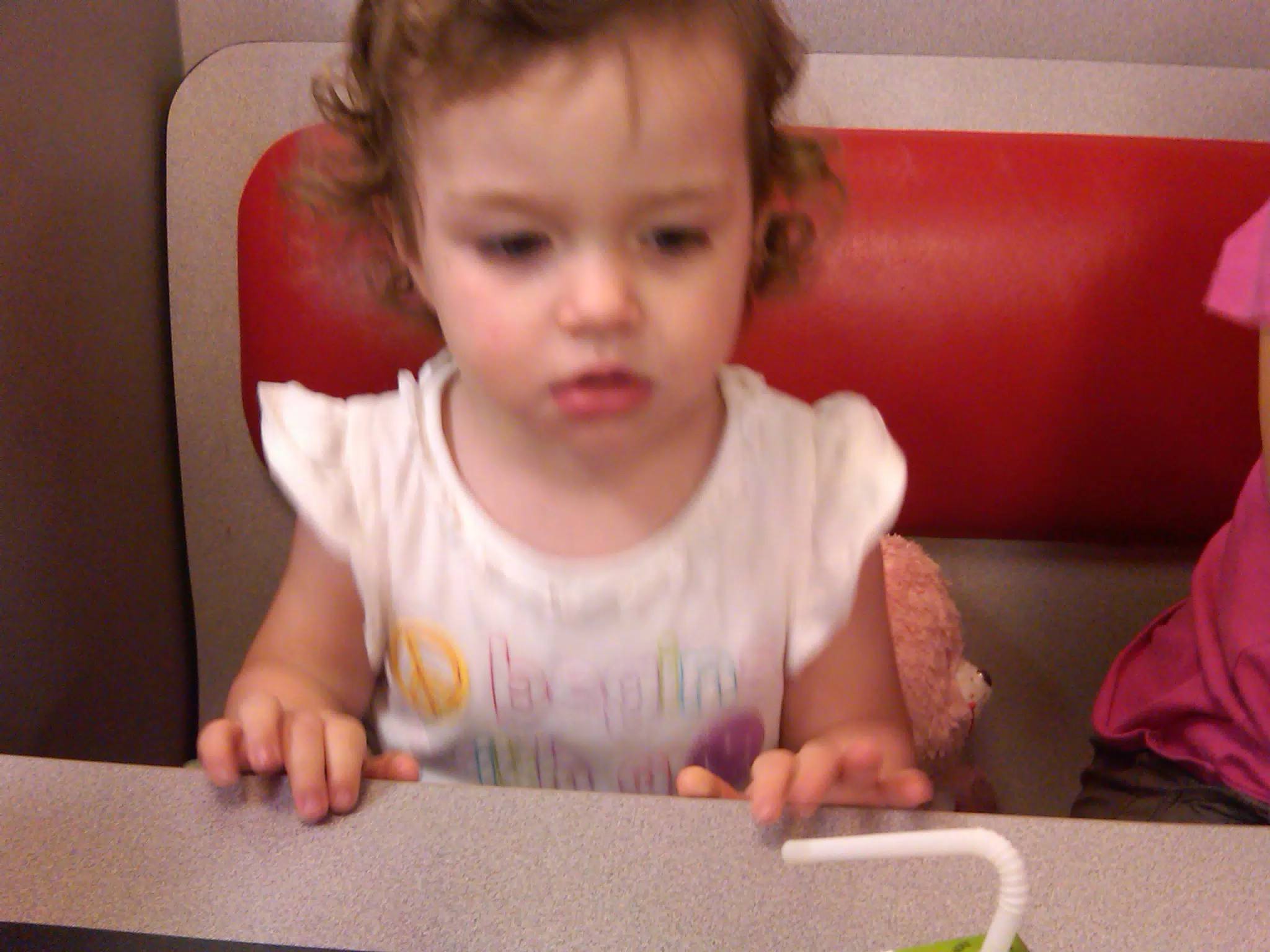 Liesl at McDonalds