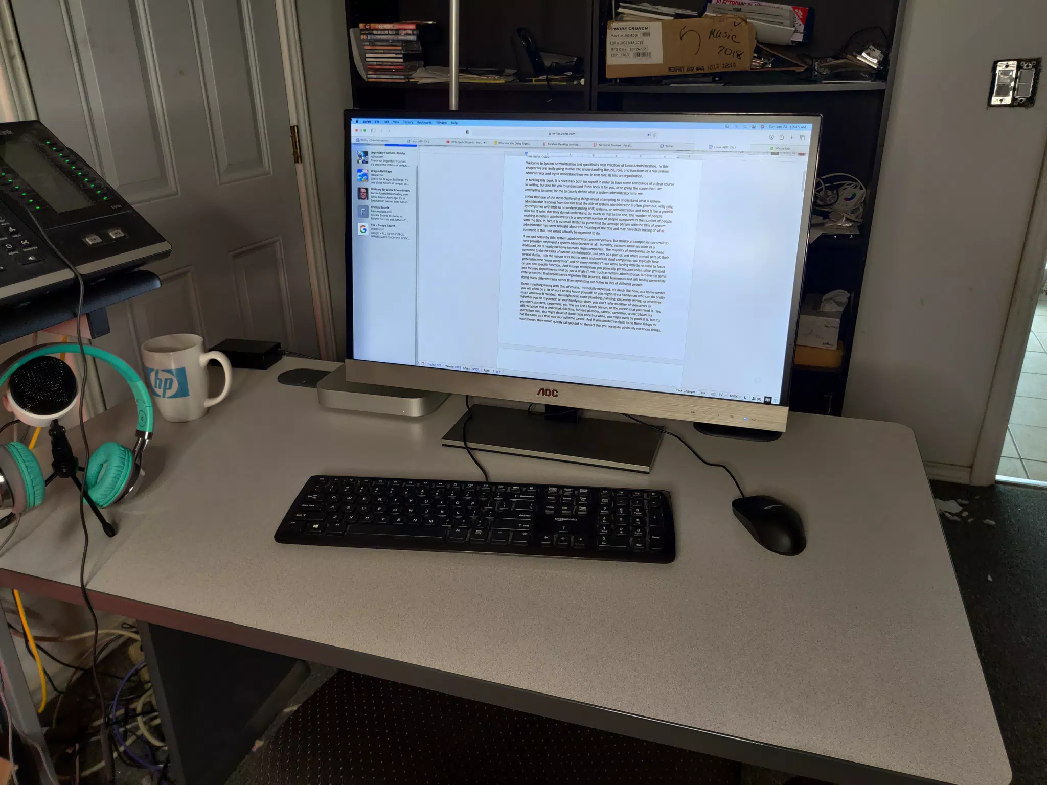 Mac Mini M1 in Dallas Office