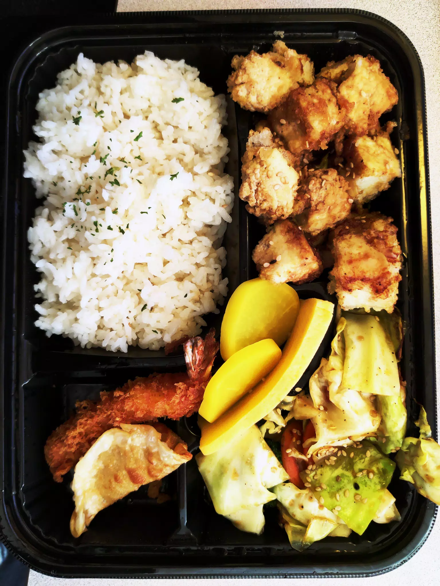 Bento Box of Tofu from Suben