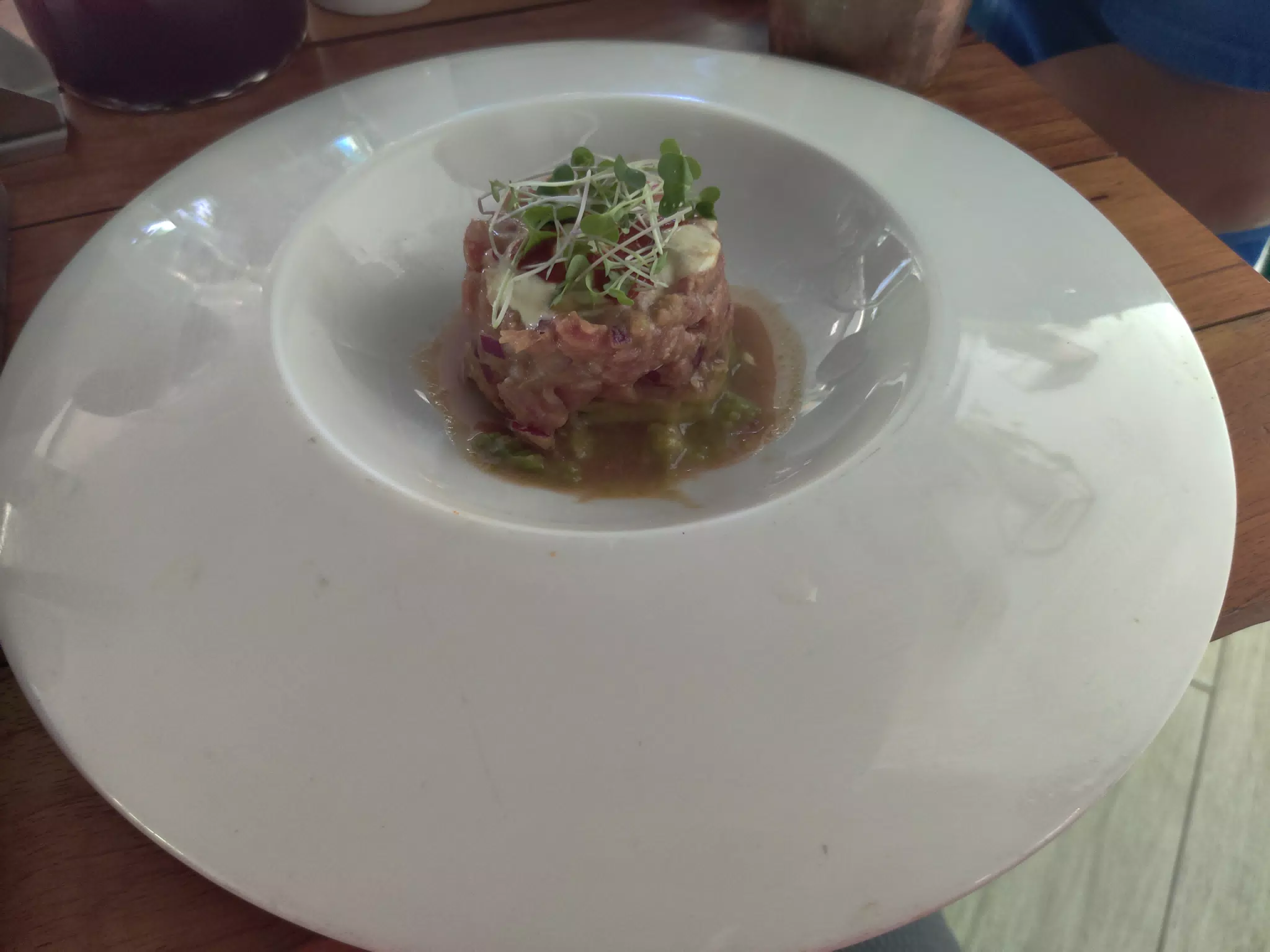 Tune Tartare at the Barrio Cafe