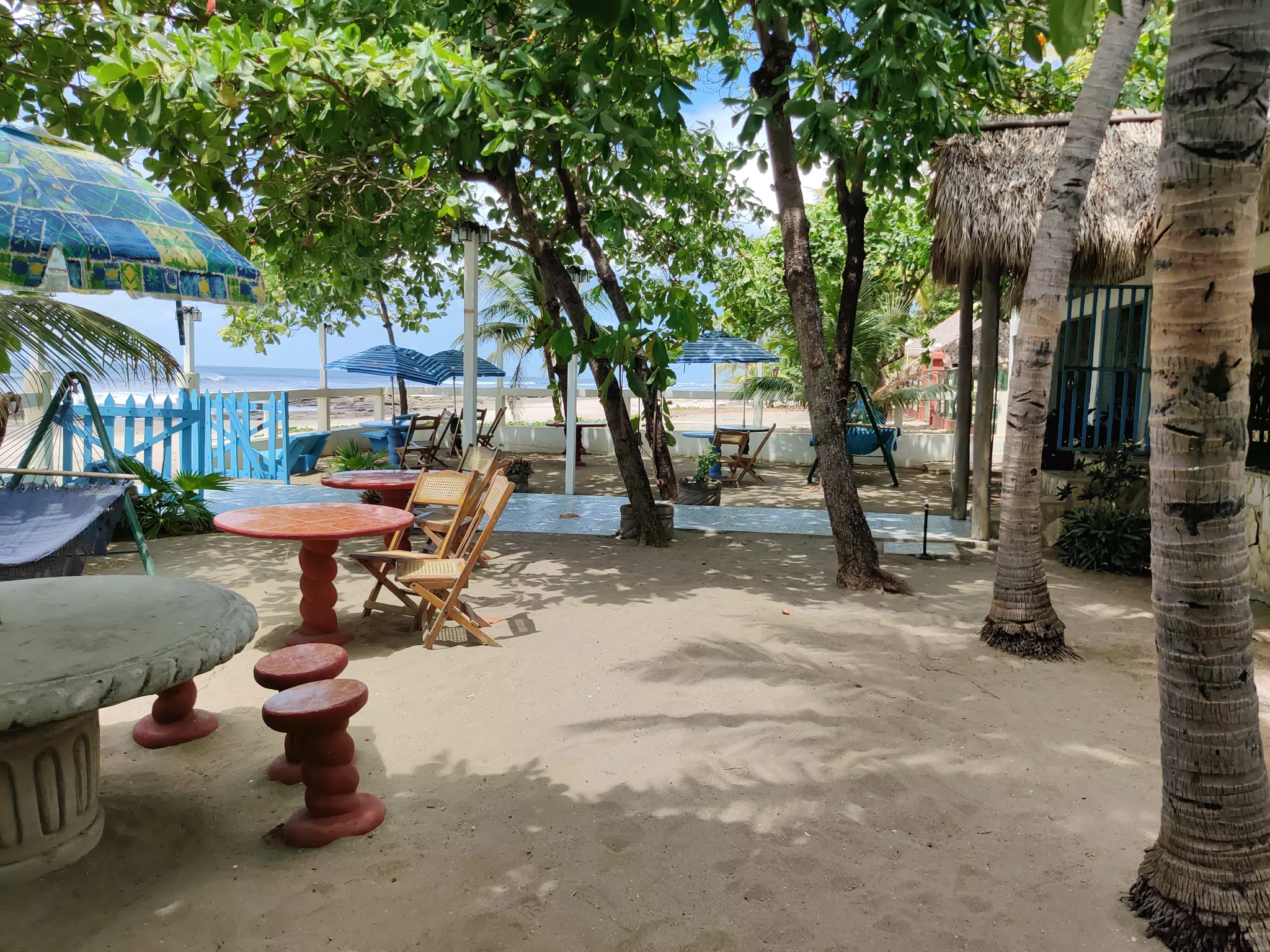 Front Area of Hotel Casa Pochomil