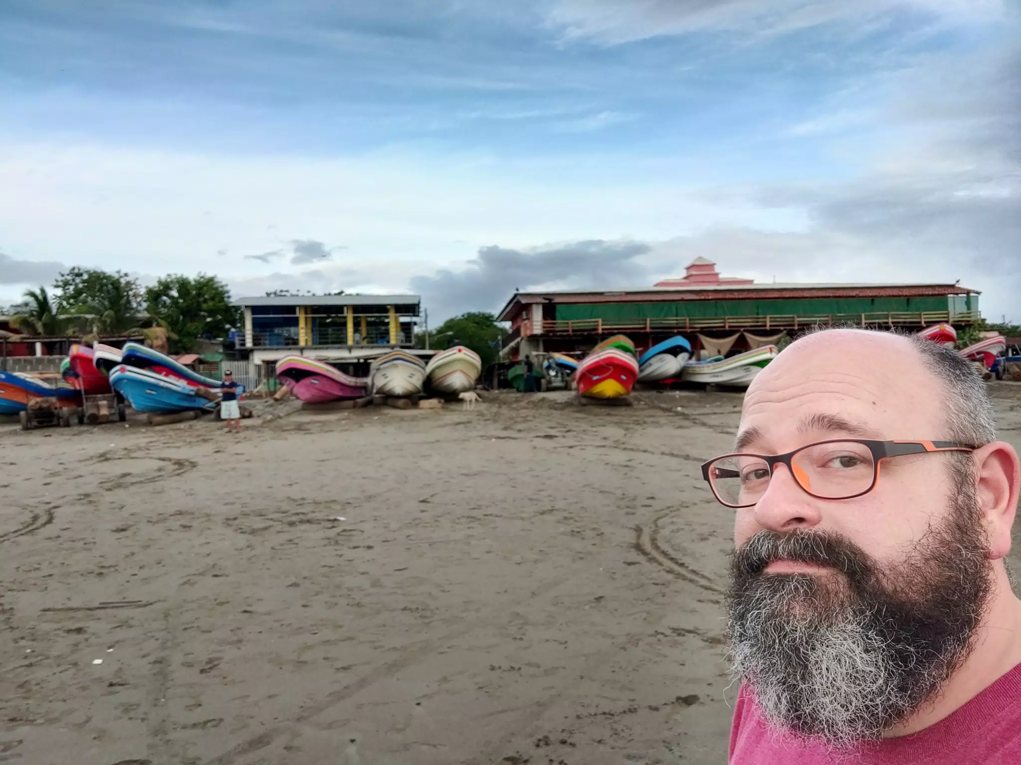 Scott on Casares Beach