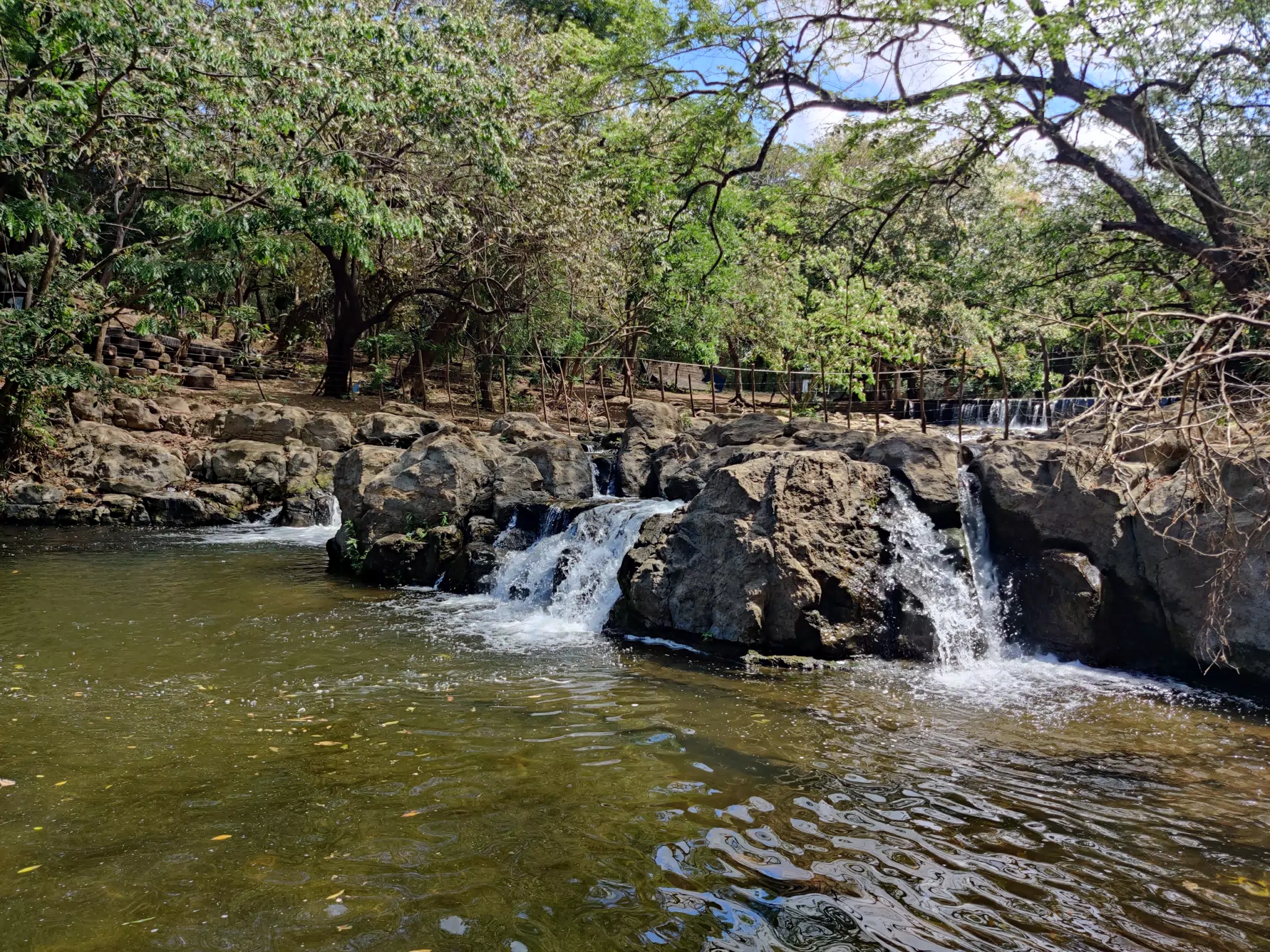 Waterfall on the Road to Pochomil, Nicaragua