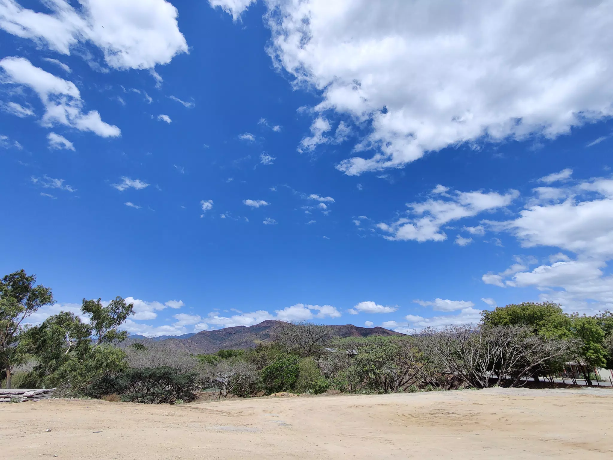 Honduran Border Seen from Nicaragua