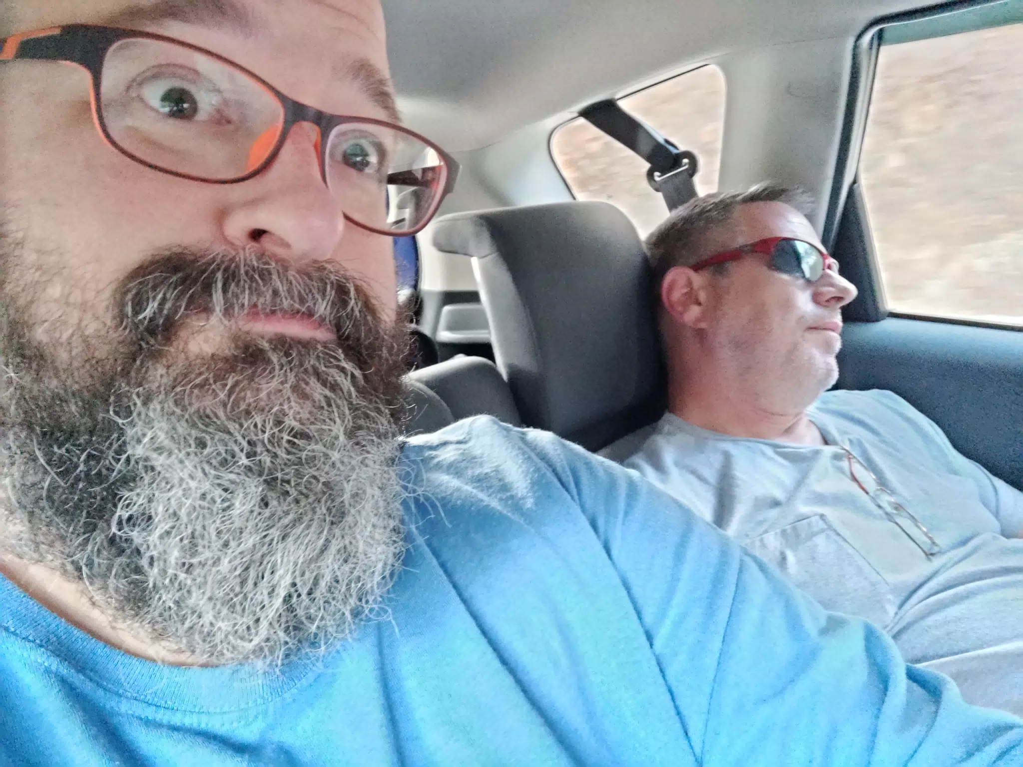 Paul Fell Asleep in the Car