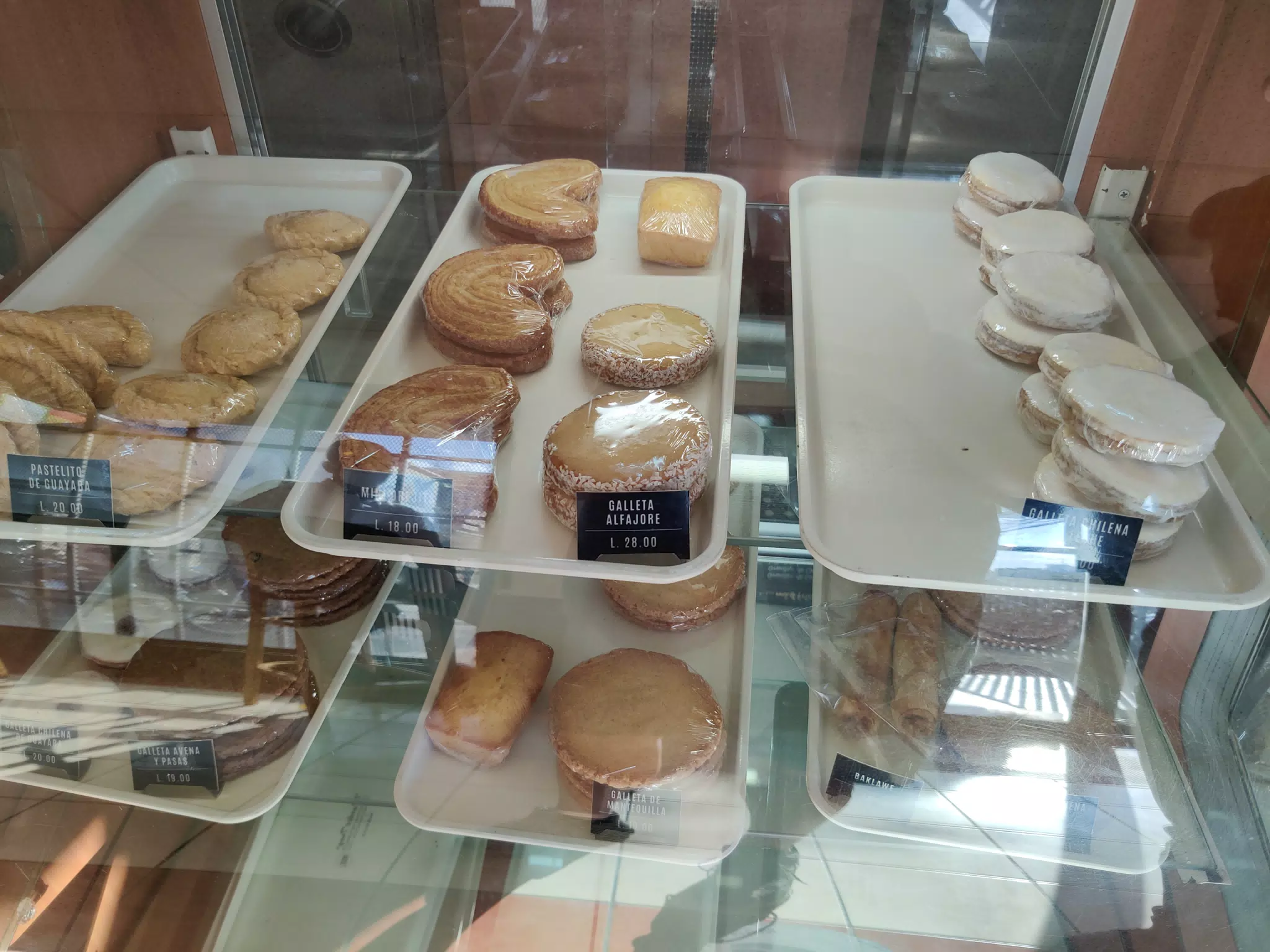 Sweets at Espresso Americano in Tegucigalpa