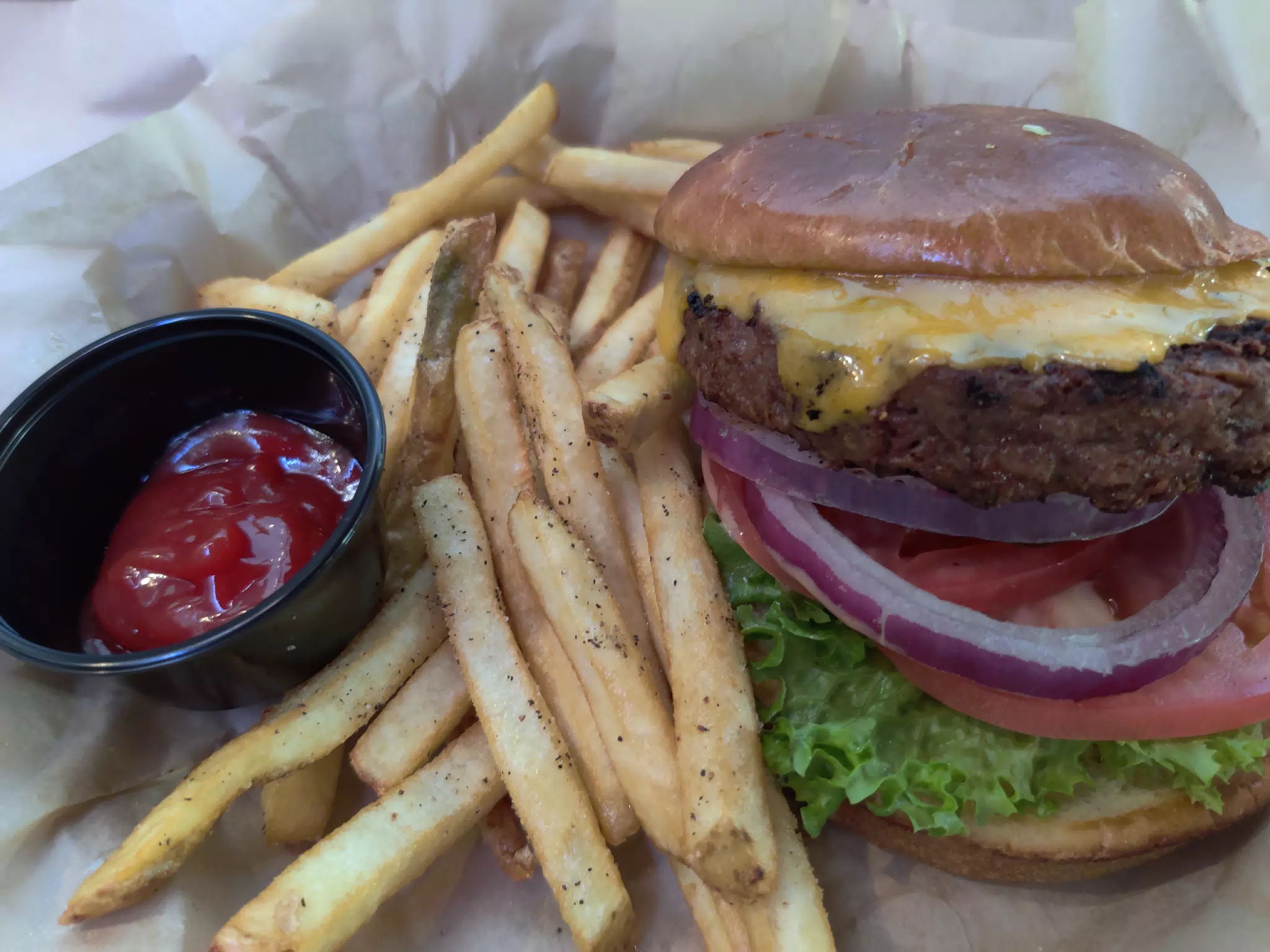 Beyond Burger at TGI Fridays at Miami Airport