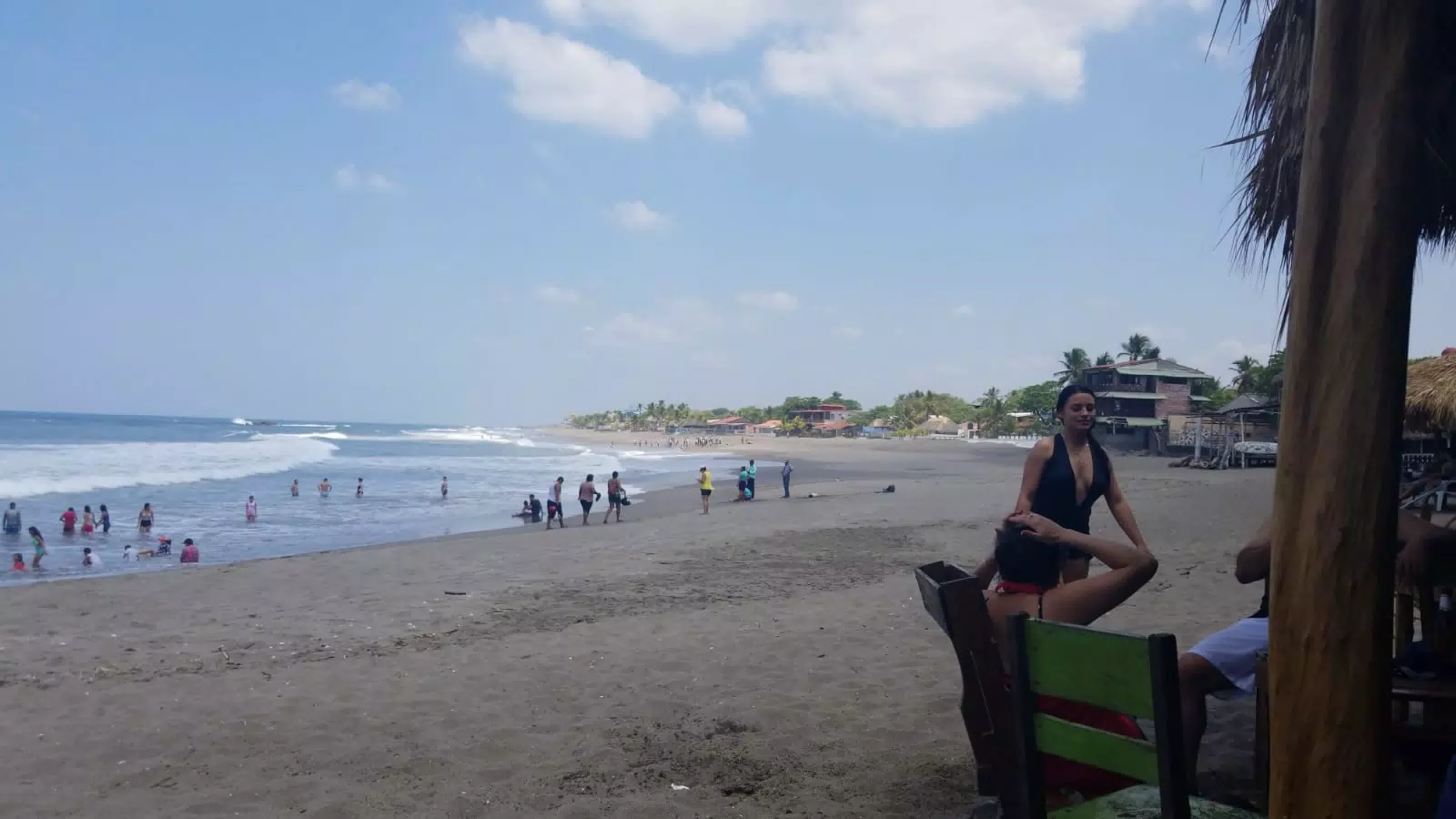 Beach at Las Penitas from the Simple Beach Lodge