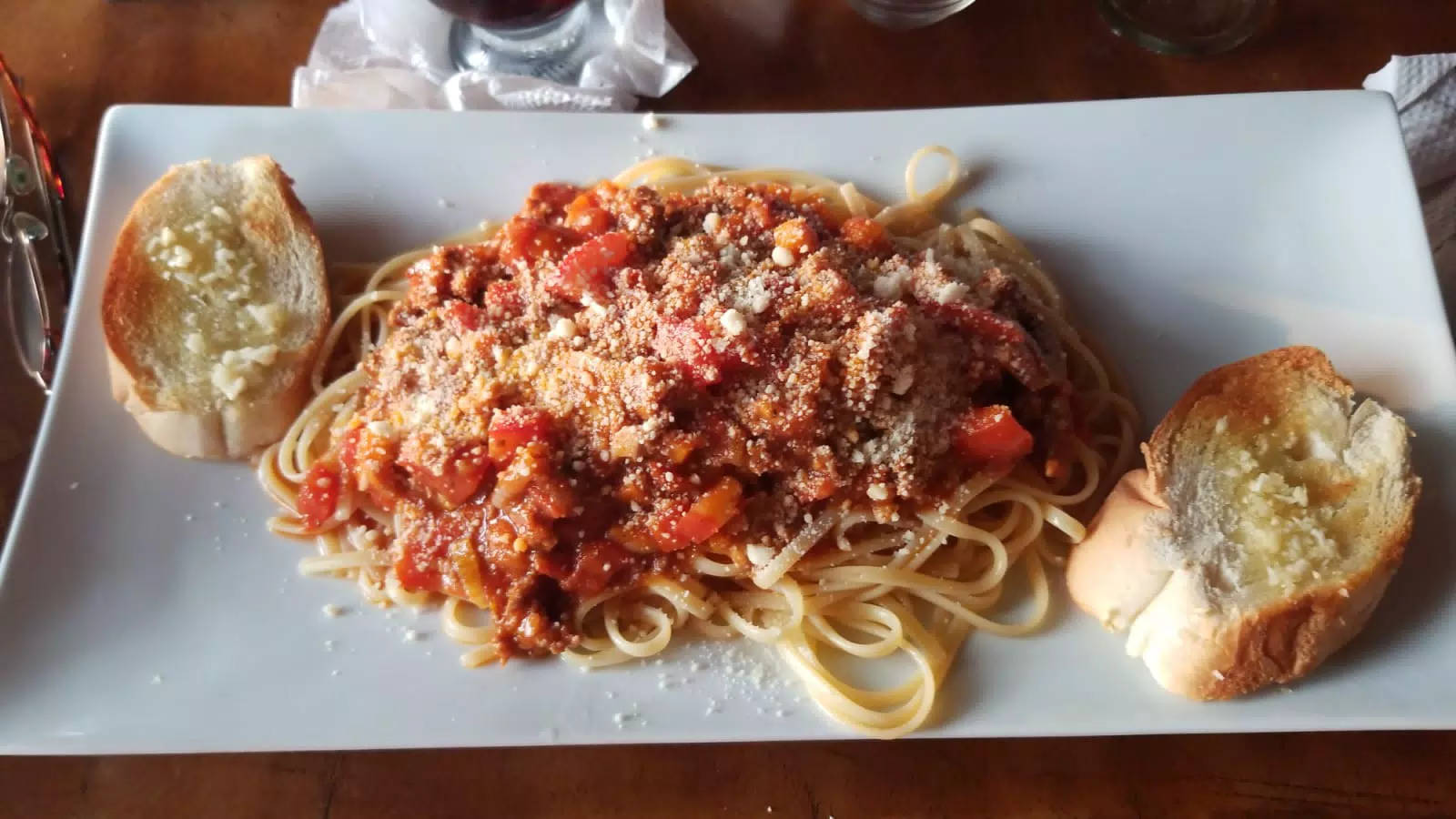 Pasta at Puesta del Sol, Las Penitas