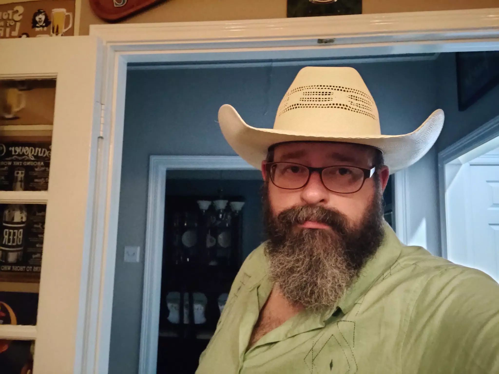Scott in Cowboy Hat