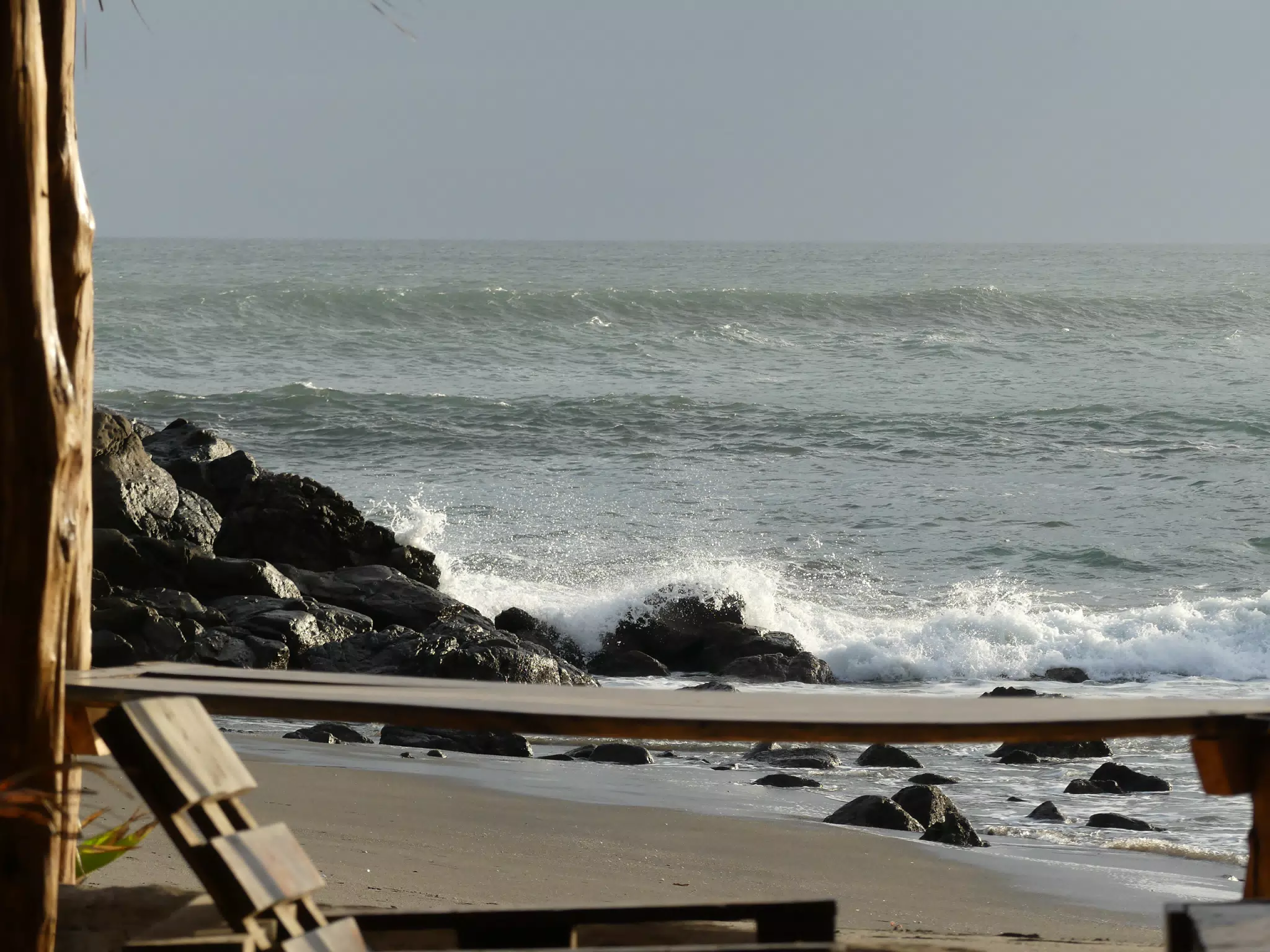 Life Near the Rocks Around Sunset, Las Penitas Beach