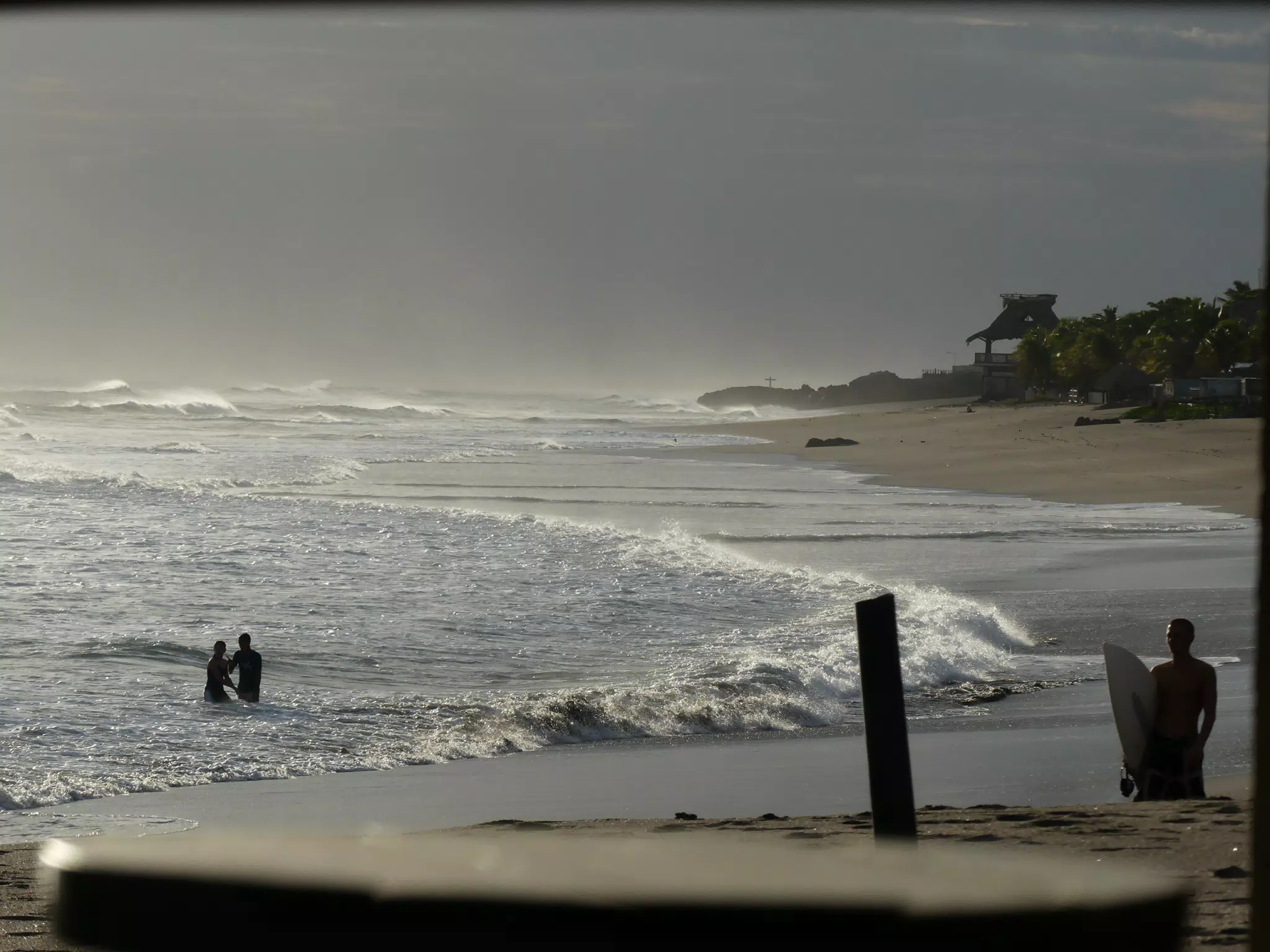Life Near the Rocks Around Sunset, Las Penitas Beach