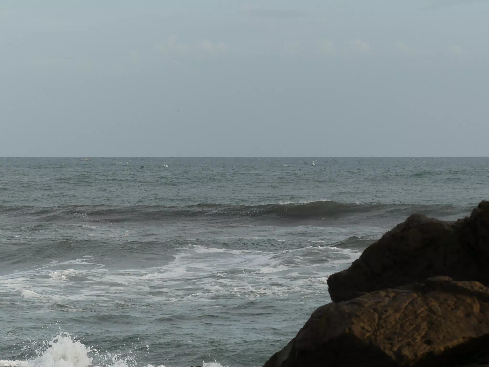 Life Near the Rocks Around Sunset, Las Penitas Beach