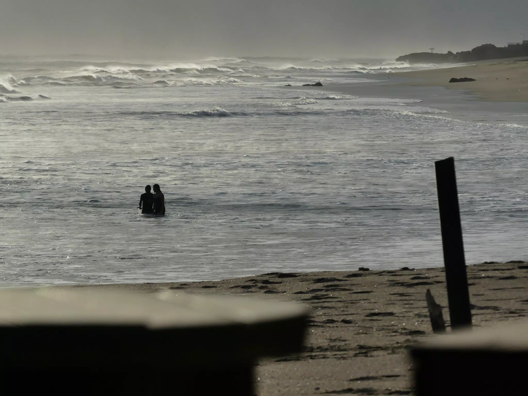 Life Near the Rocks Around Sunset, Las Penitas Beach