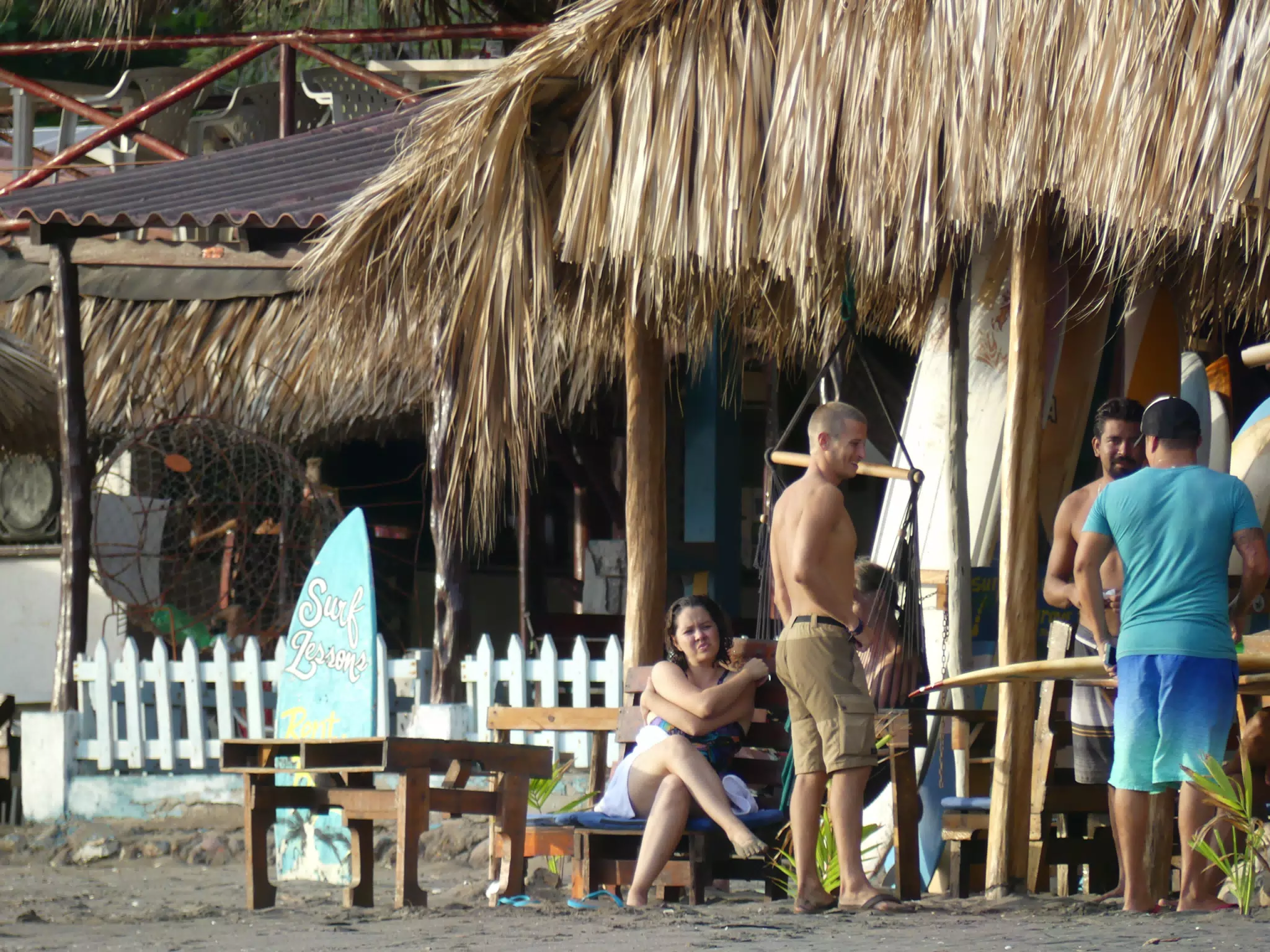 Life Near the Rocks Around Sunset, Las Penitas Beach