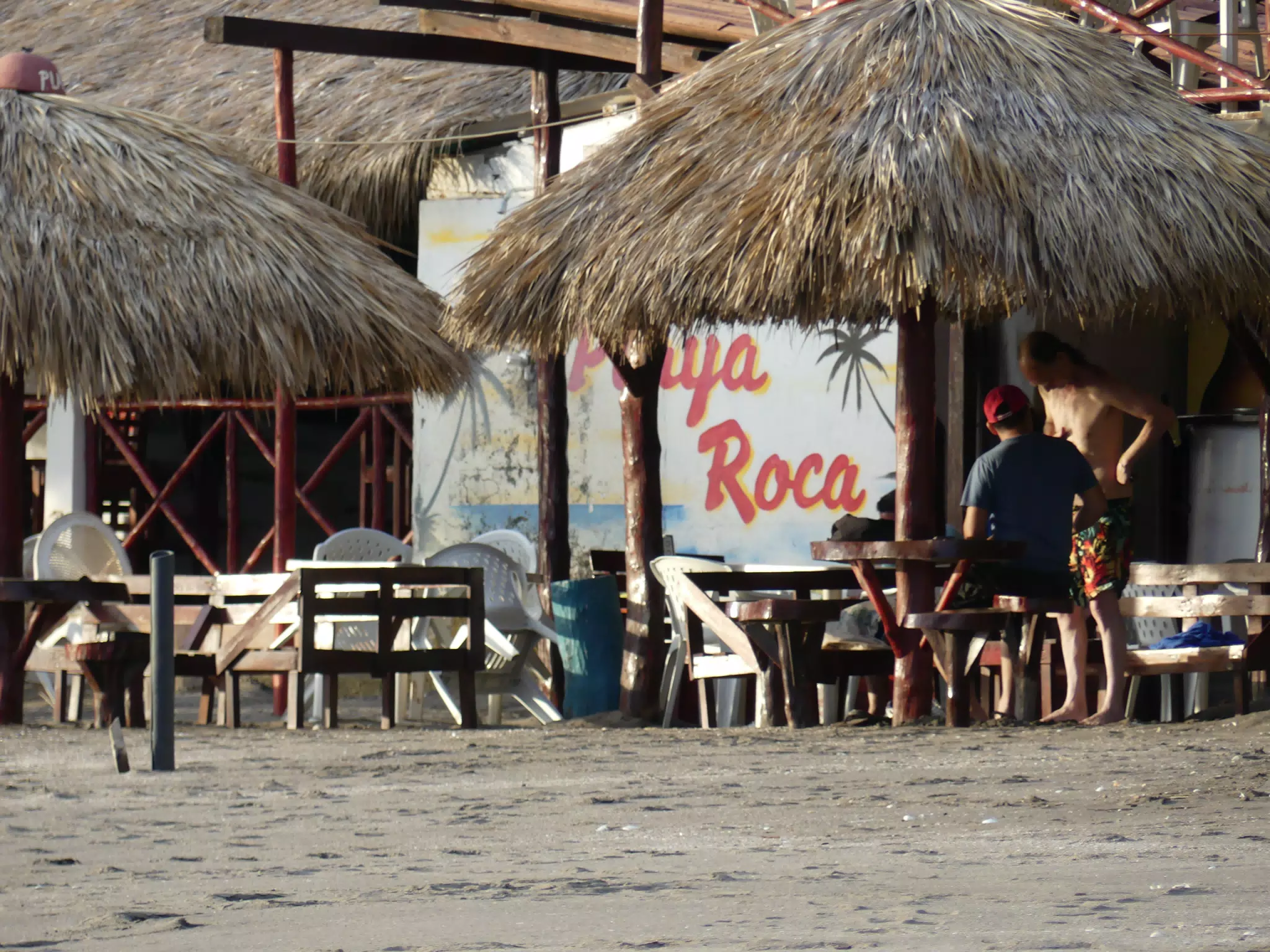 Life Near the Rocks Around Sunset, Las Penitas Beach