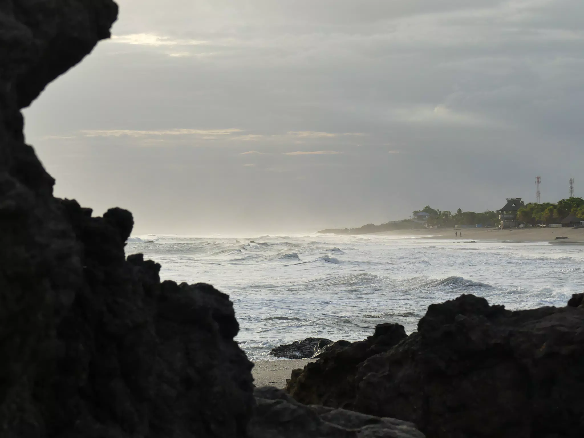Life Near the Rocks Around Sunset, Las Penitas Beach