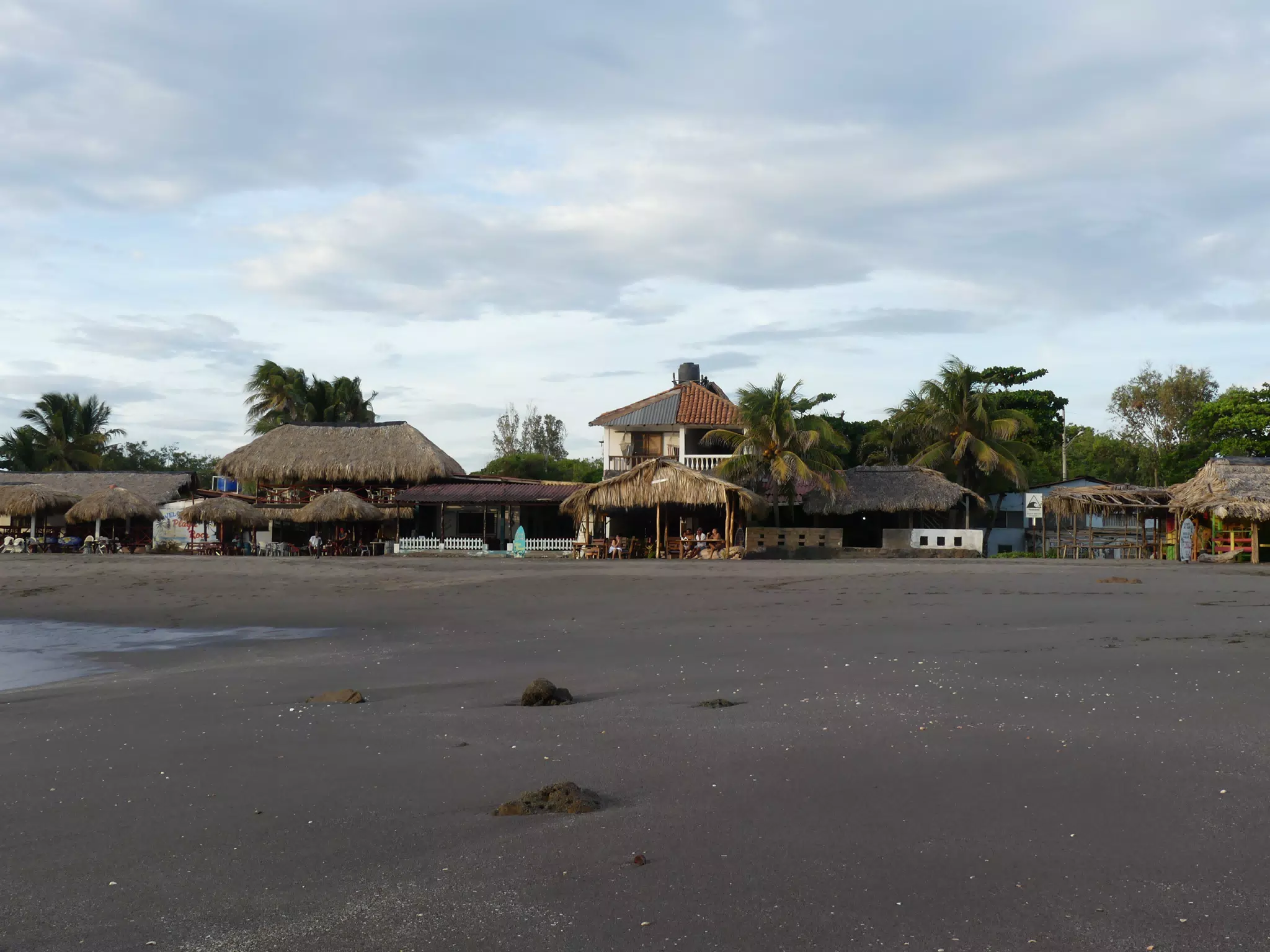 Life Near the Rocks Around Sunset, Las Penitas Beach