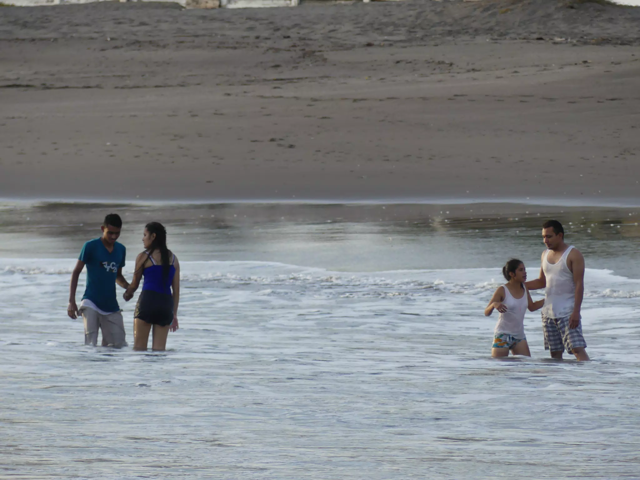 Life Near the Rocks Around Sunset, Las Penitas Beach