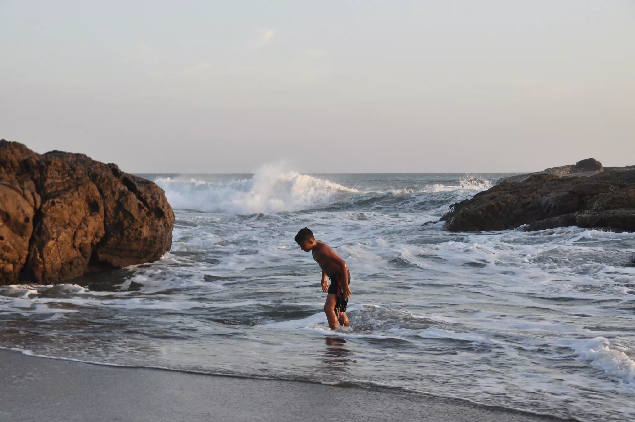 From the Simple Beach Lodge, Pas Penitas