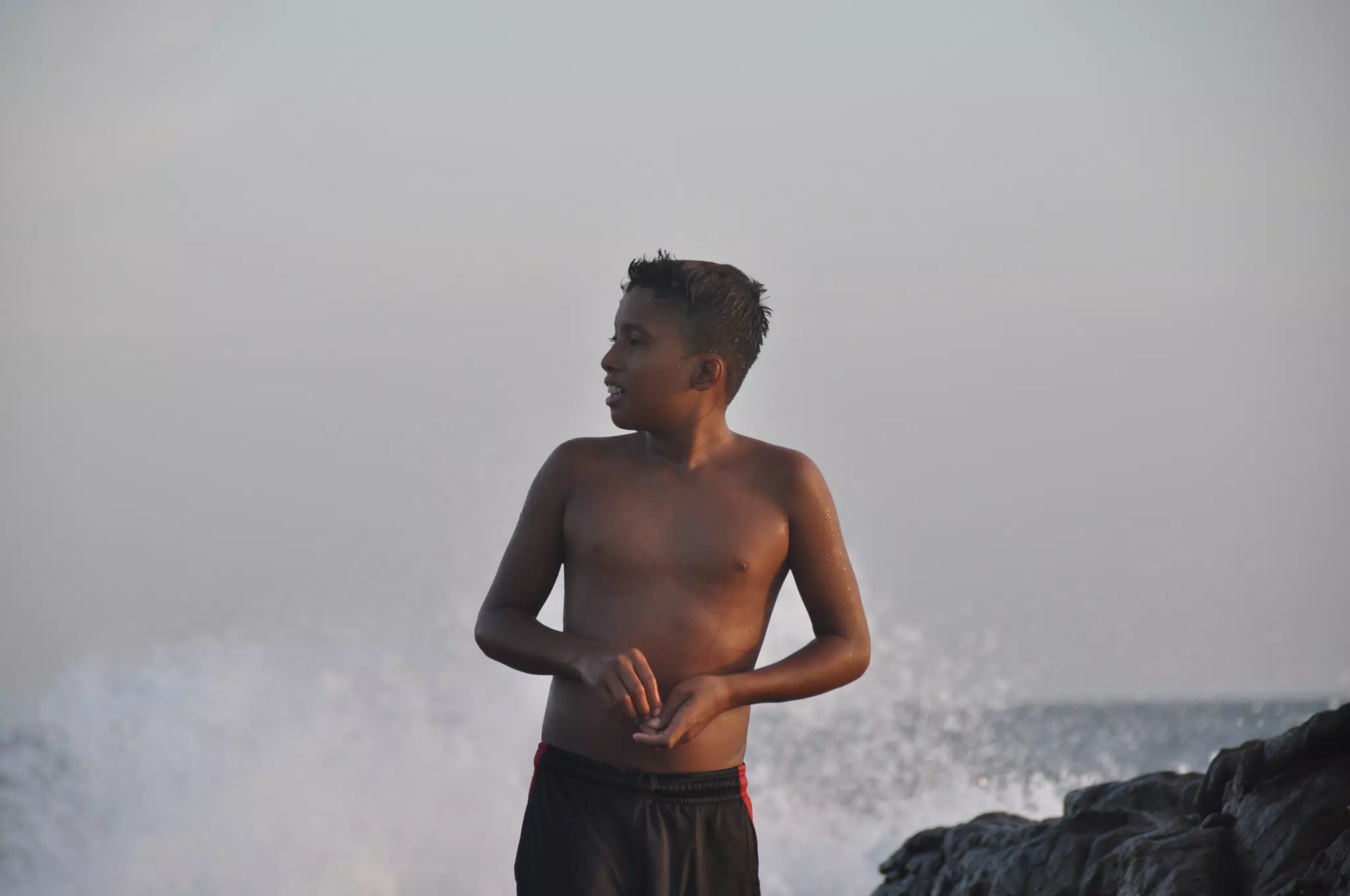 From the Simple Beach Lodge, Pas Penitas