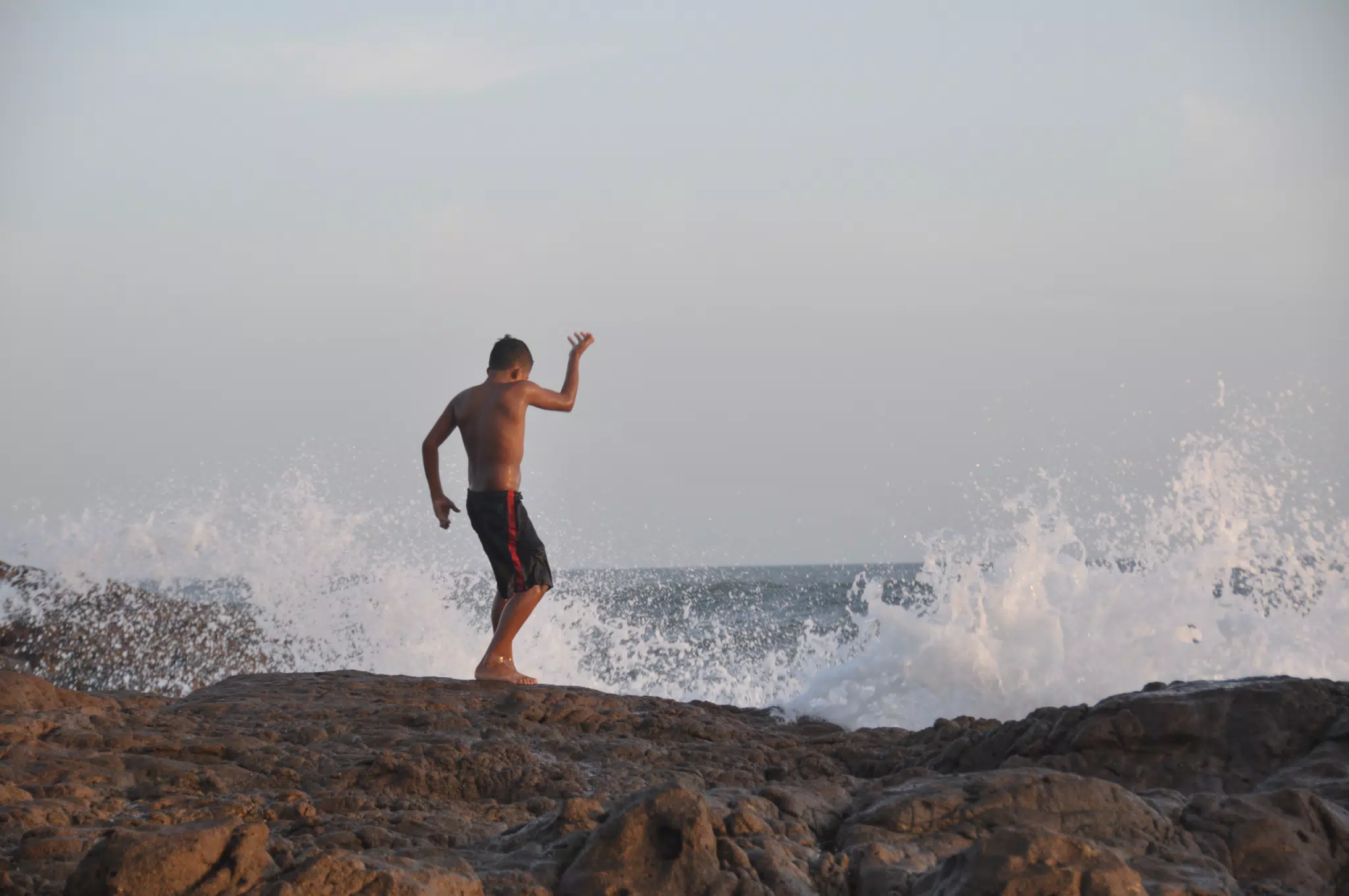 From the Simple Beach Lodge, Pas Penitas