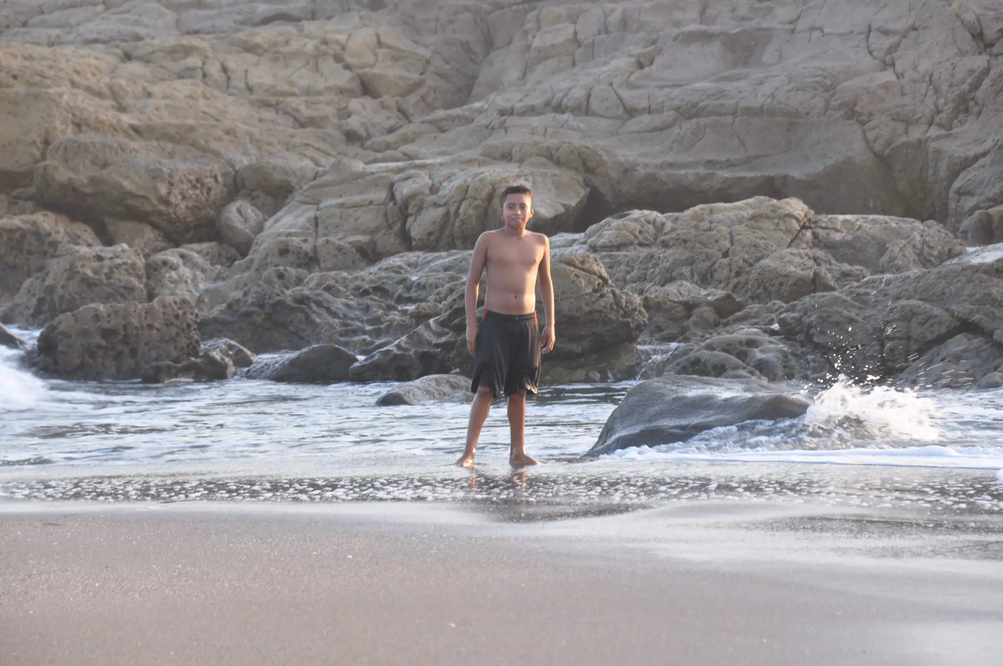 From the Simple Beach Lodge, Pas Penitas