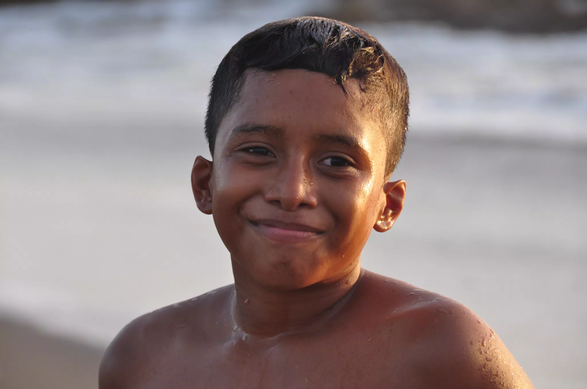 From the Simple Beach Lodge, Pas Penitas