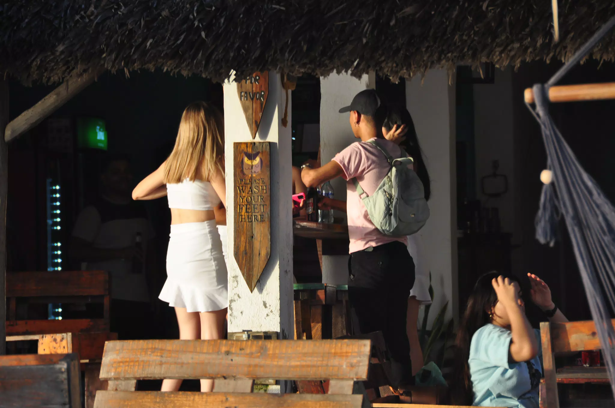 From the Simple Beach Lodge, Pas Penitas