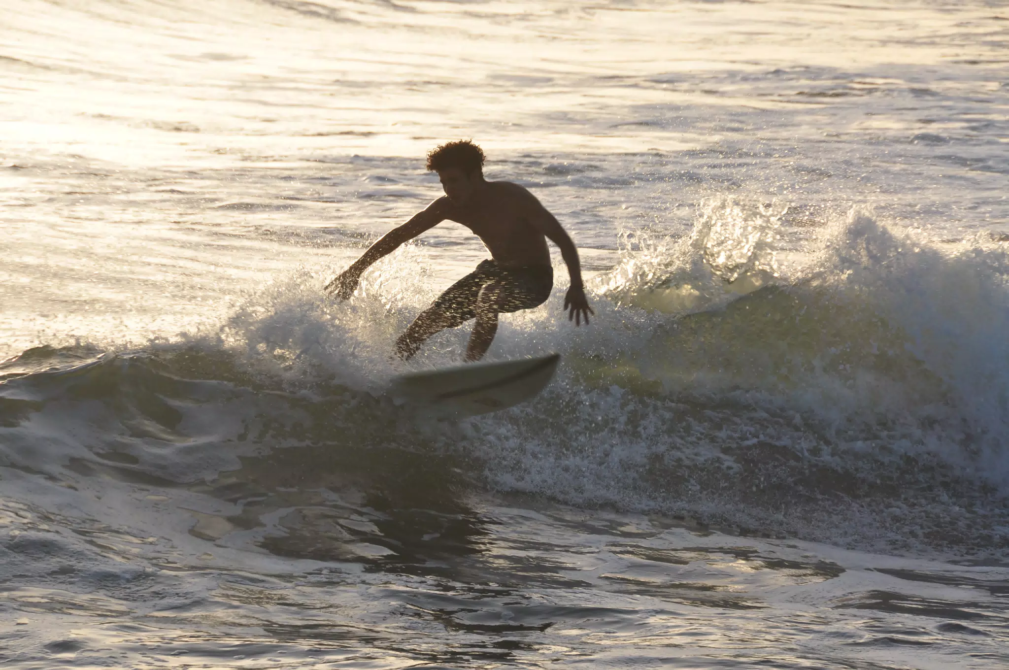 From the Simple Beach Lodge, Pas Penitas