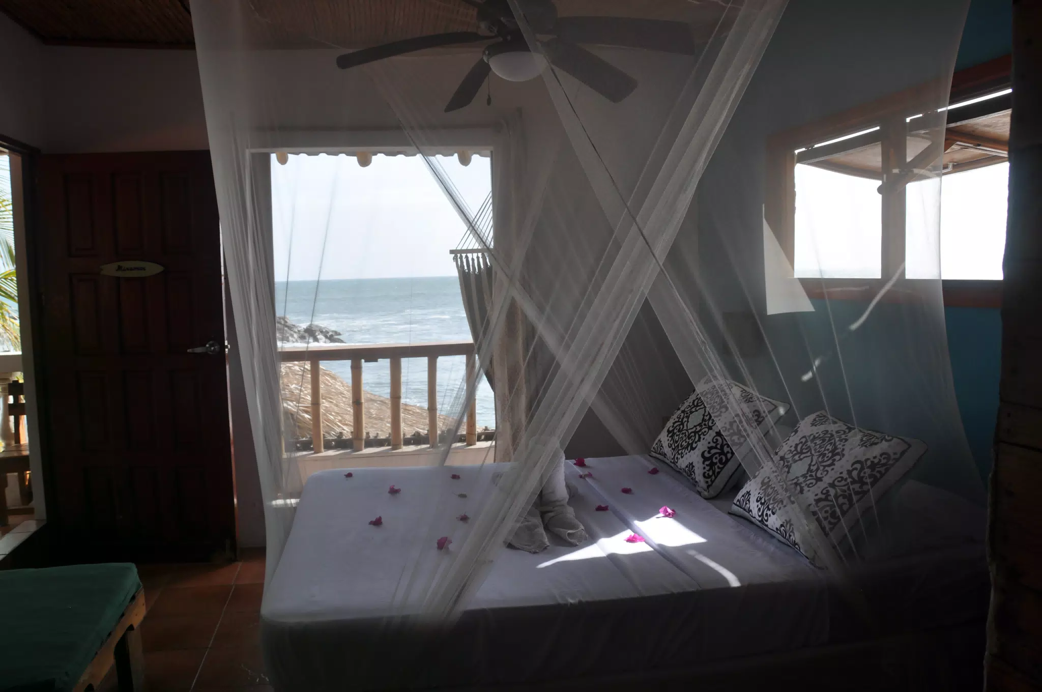From the Simple Beach Lodge, Pas Penitas
