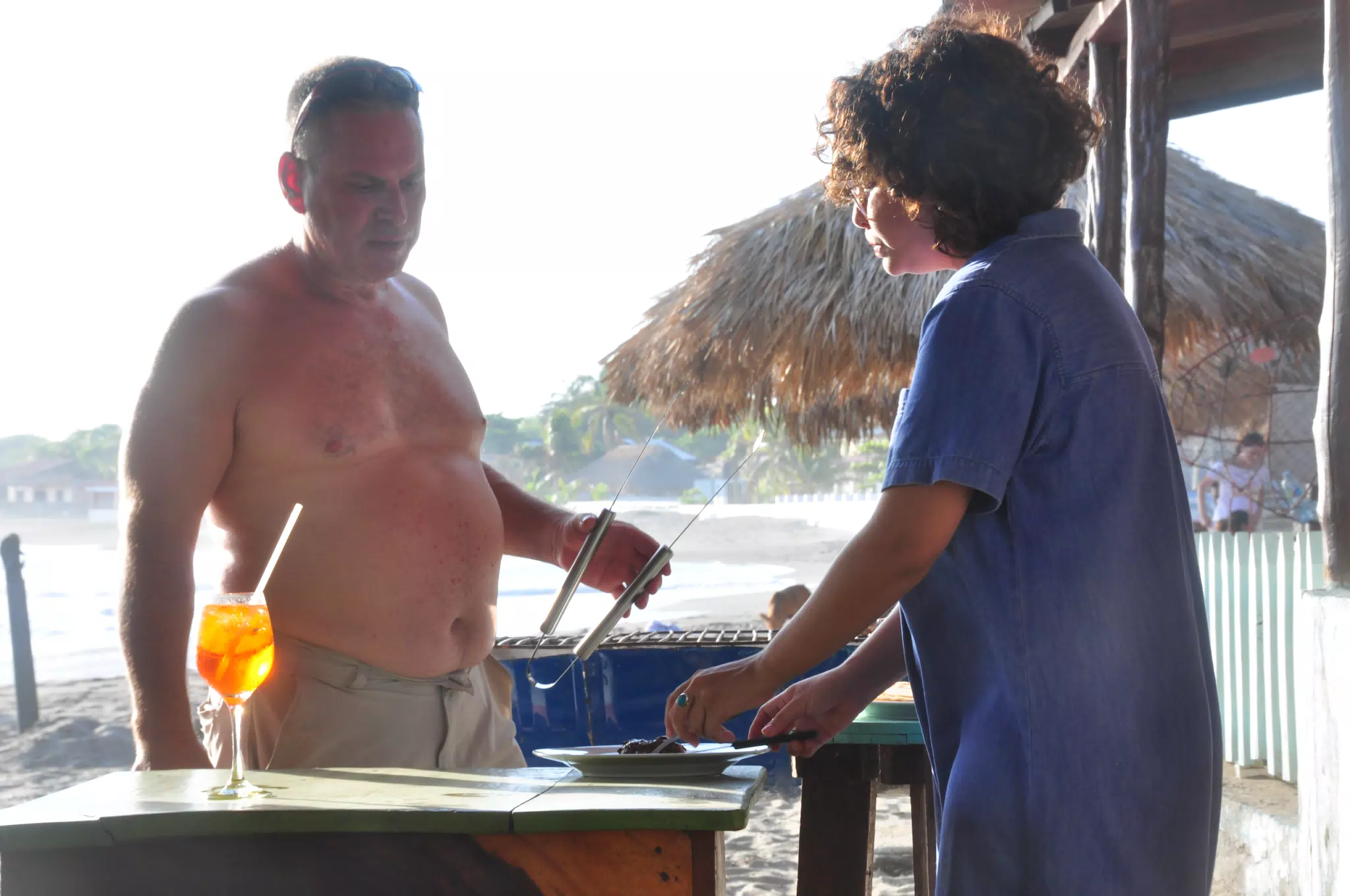 Aperol Spritz at the Simple Beach Lodge