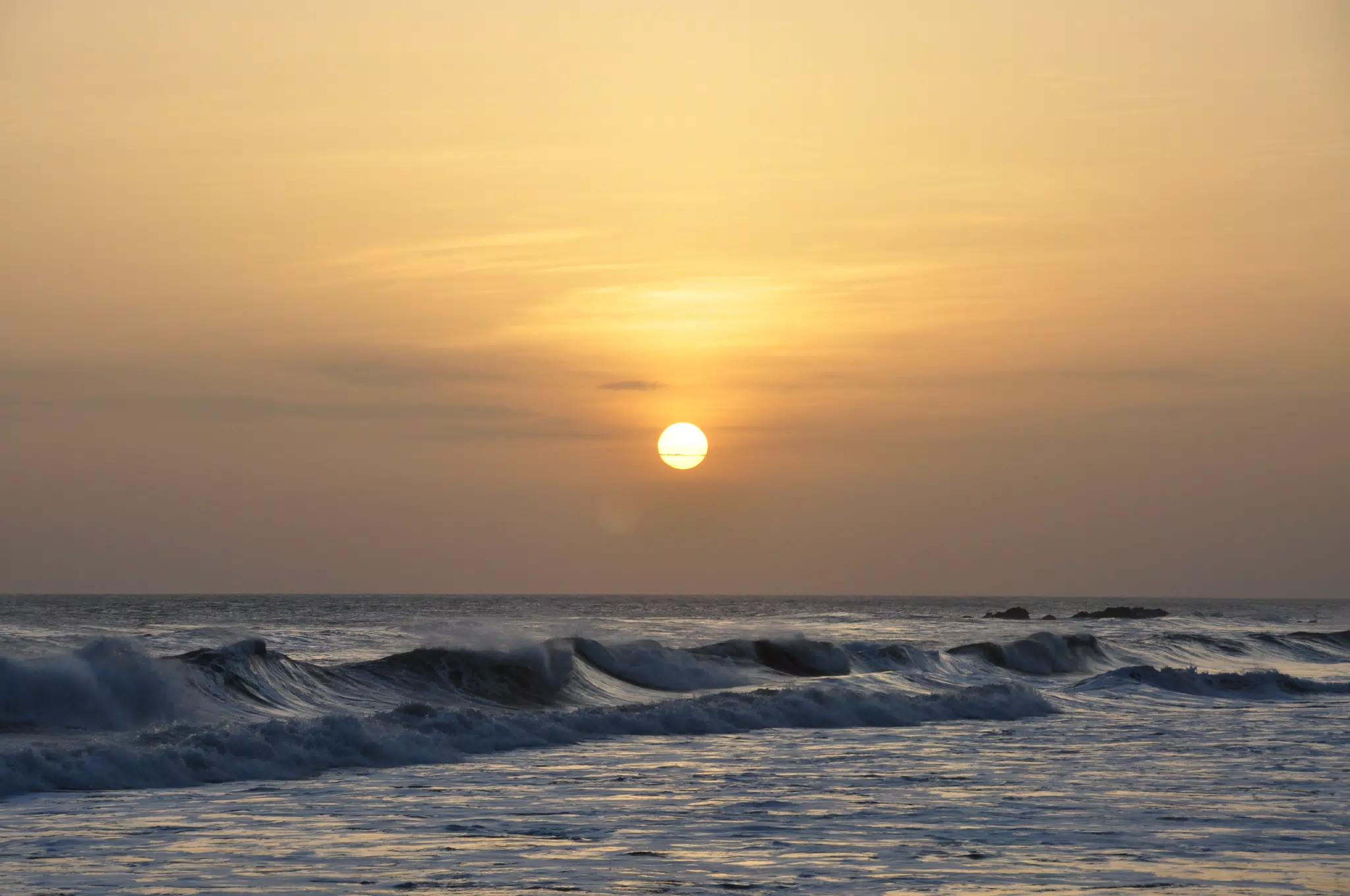 From the Simple Beach Lodge, Pas Penitas