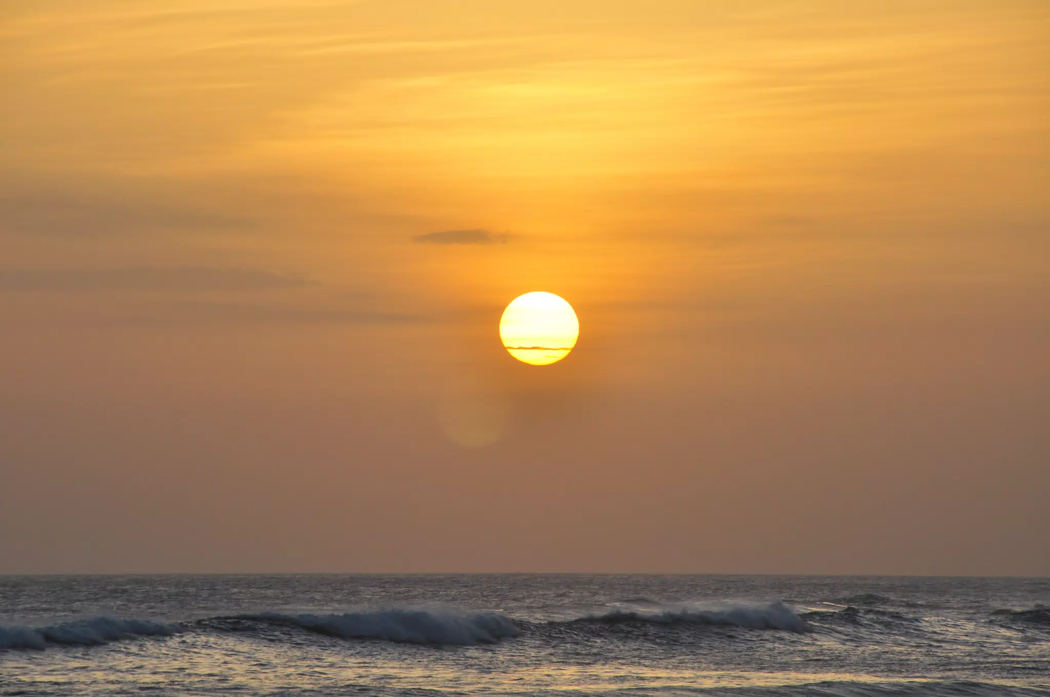 From the Simple Beach Lodge, Pas Penitas