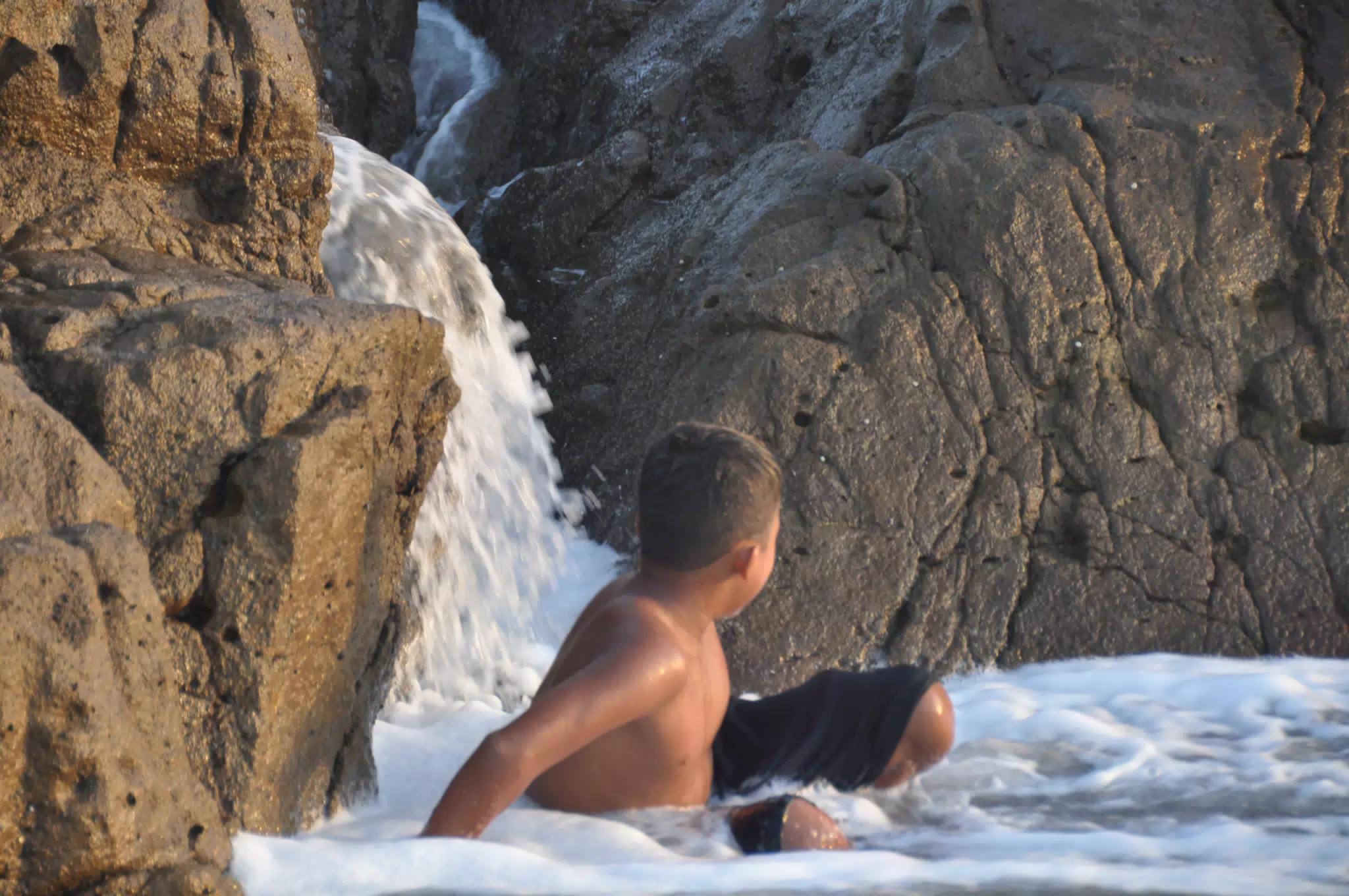 From the Simple Beach Lodge, Pas Penitas